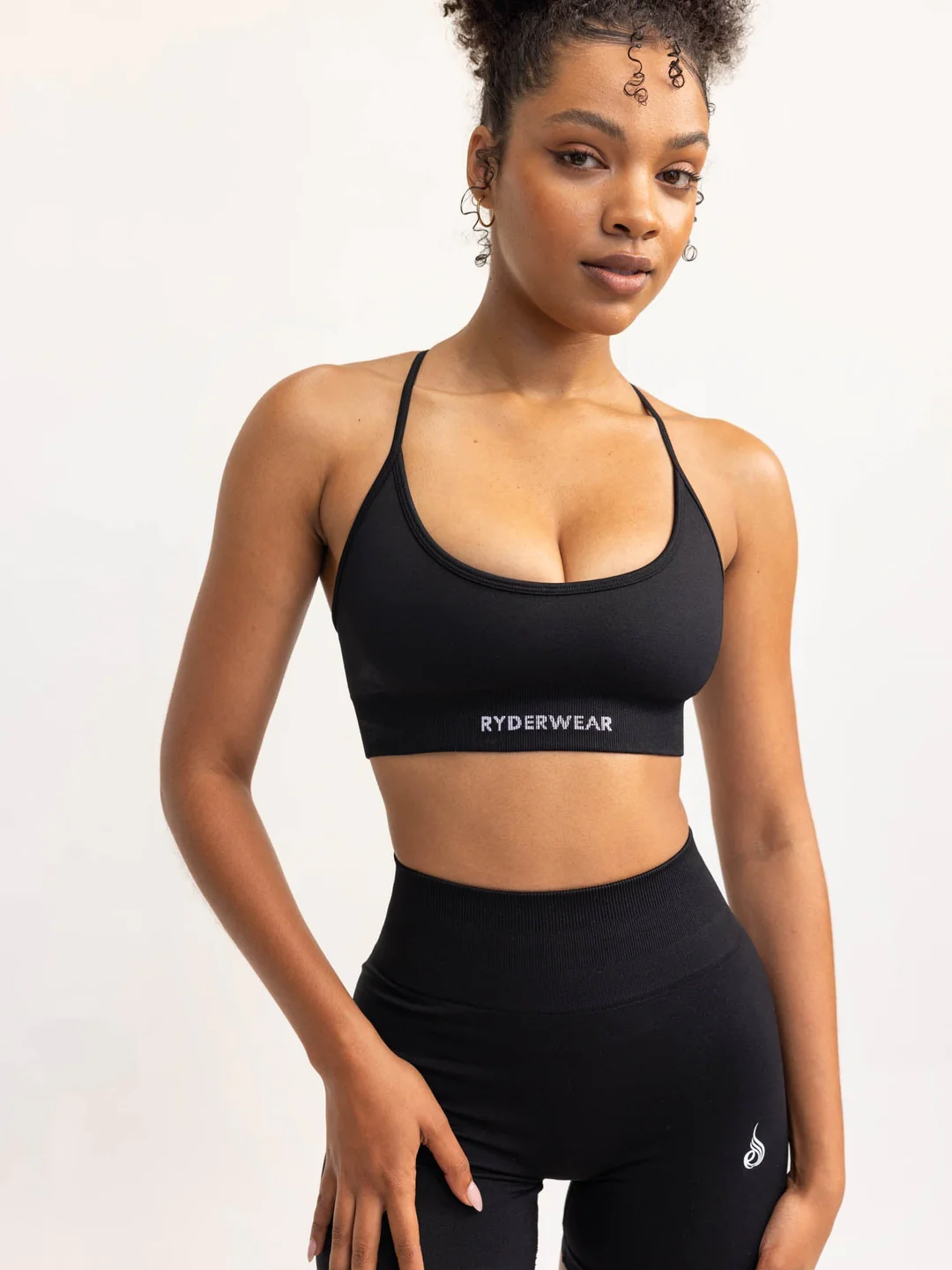 Безшовний спортивний бюстгальтер Ryderwear Lift 2.0 LF2SBR-BLK Фото 5