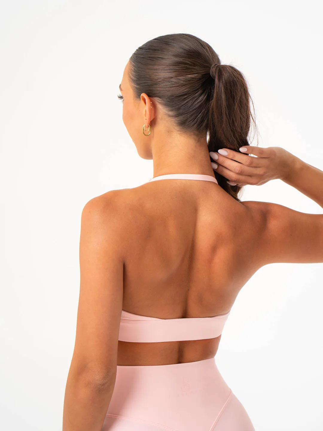 Безшовний спортивний бюстгальтер Ryderwear NKD Halter NKDHSB-BAB