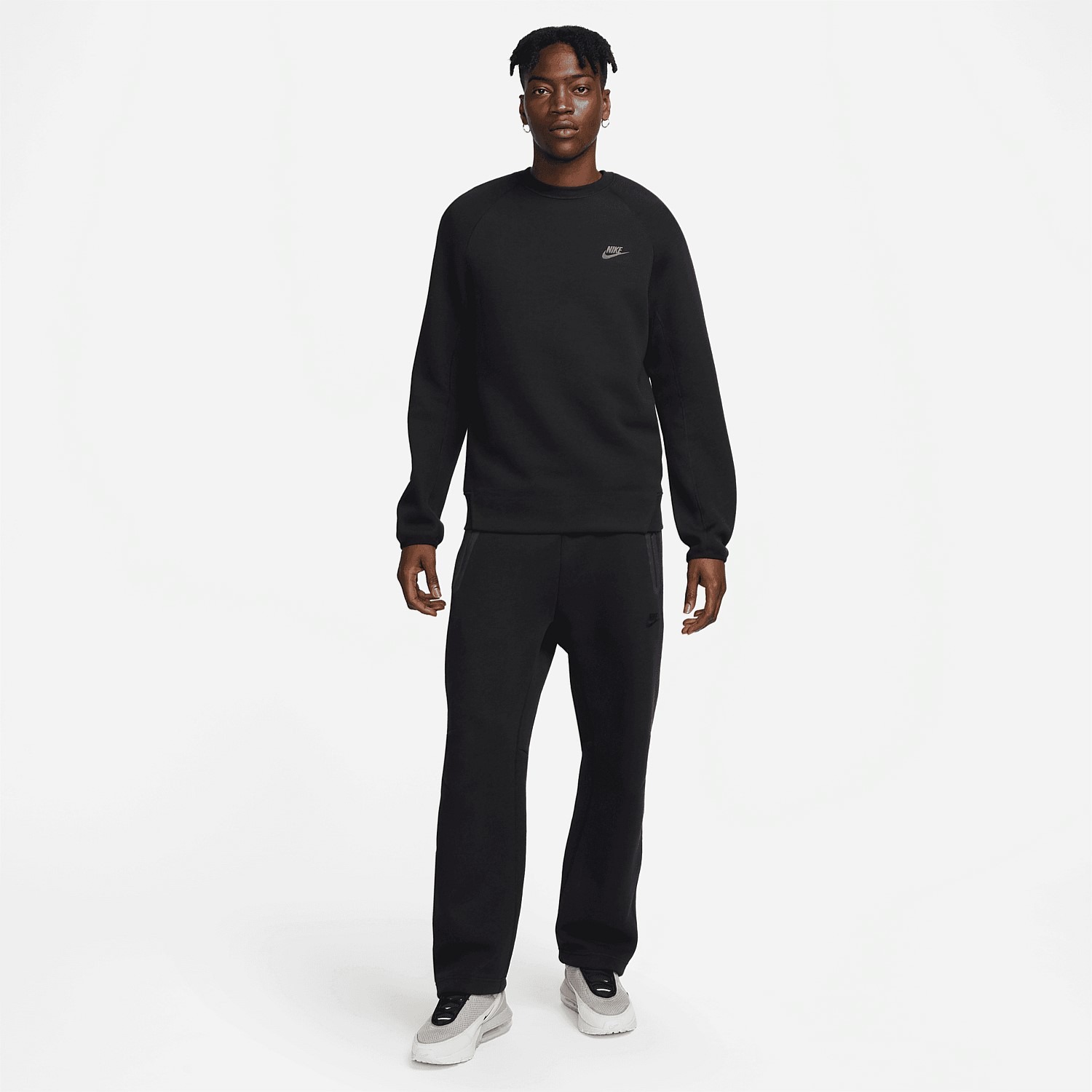Кофта чоловіча Nike Tech Fleece Crew (FB7916-010)