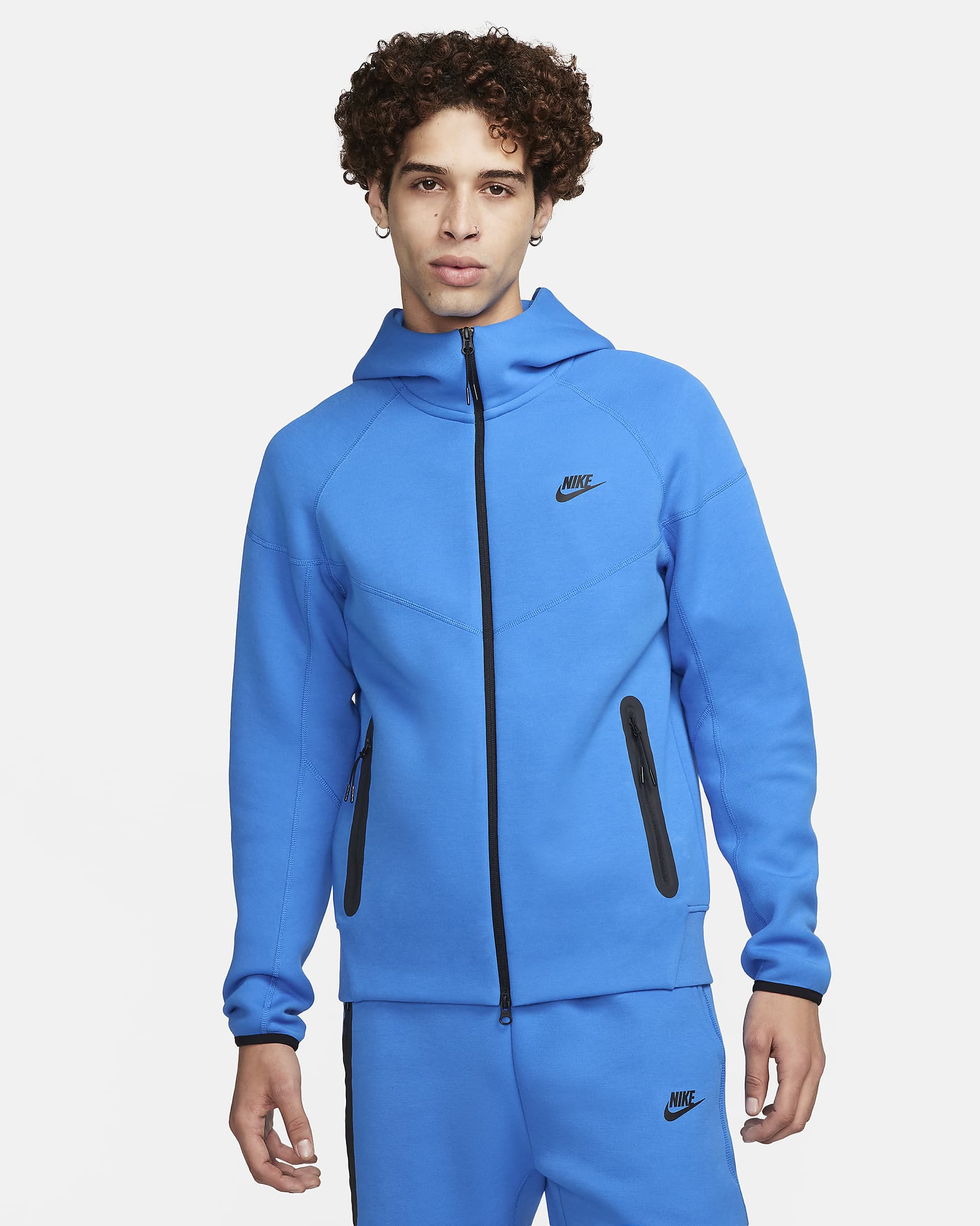 Кофта чоловіча Nike Sportswear Tech Fleece Windrunner (FB7921-435)