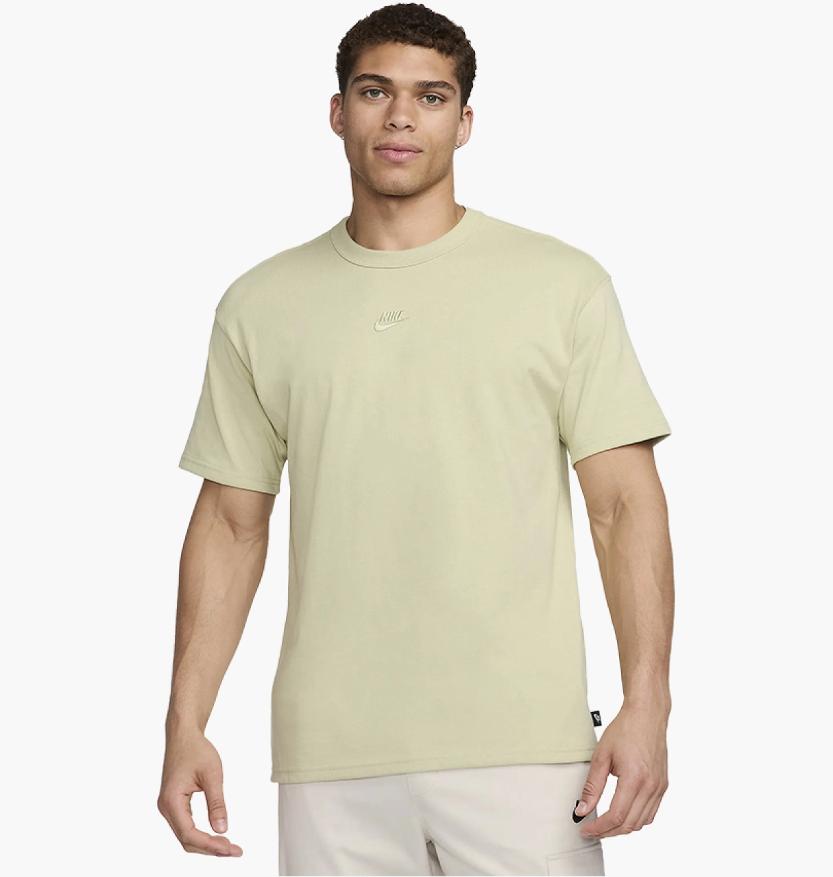 Футболка чоловіча Nike Sw Premium Essential Yellow (DO7392-371)