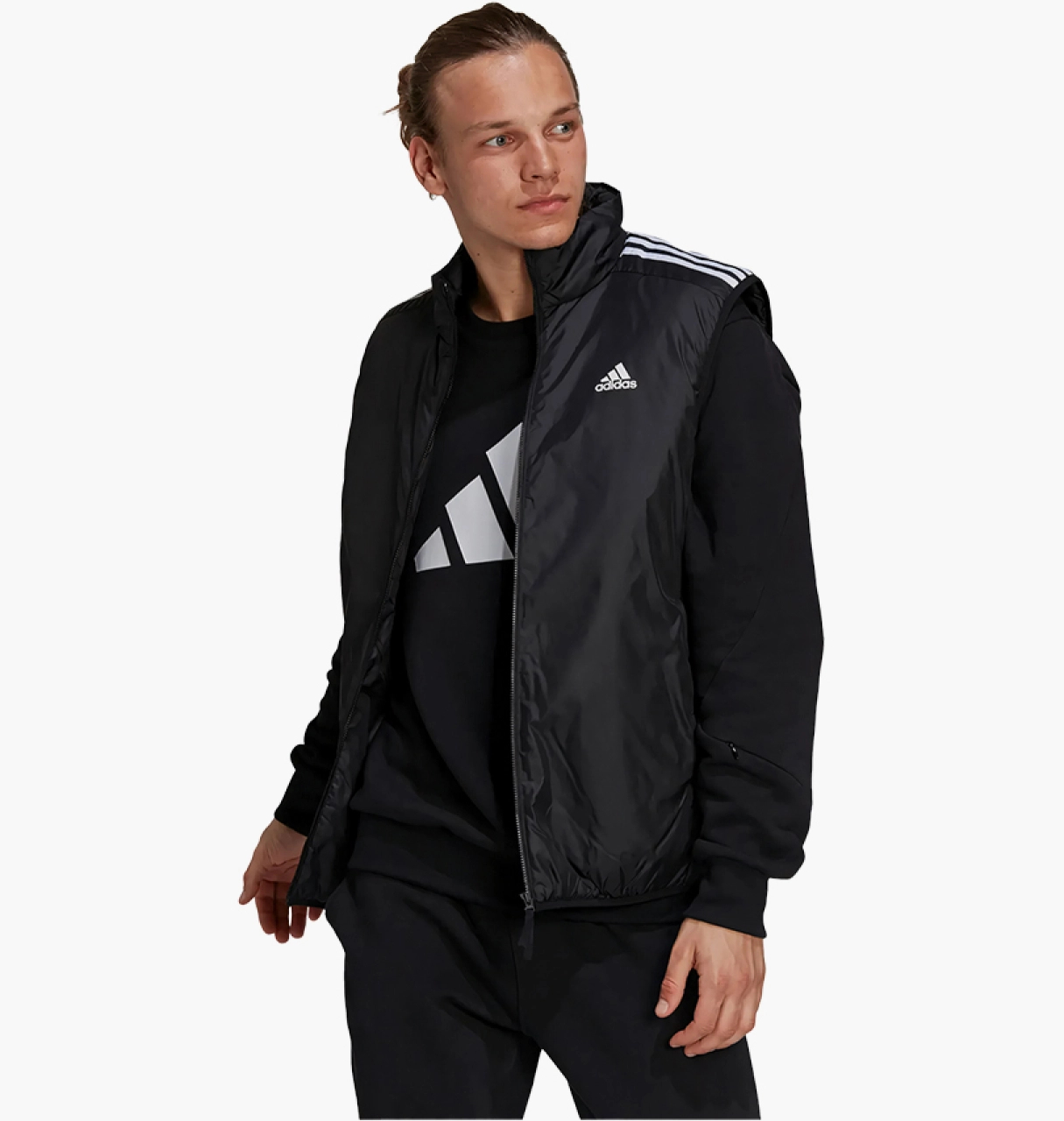 Жилетка чоловіча Adidas Essentials Black (GT9151)
