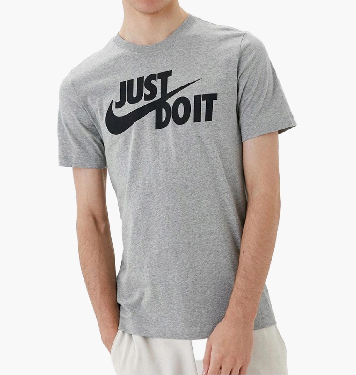 Футболка чоловіча Nike M Tee Grey (DX1989-063)