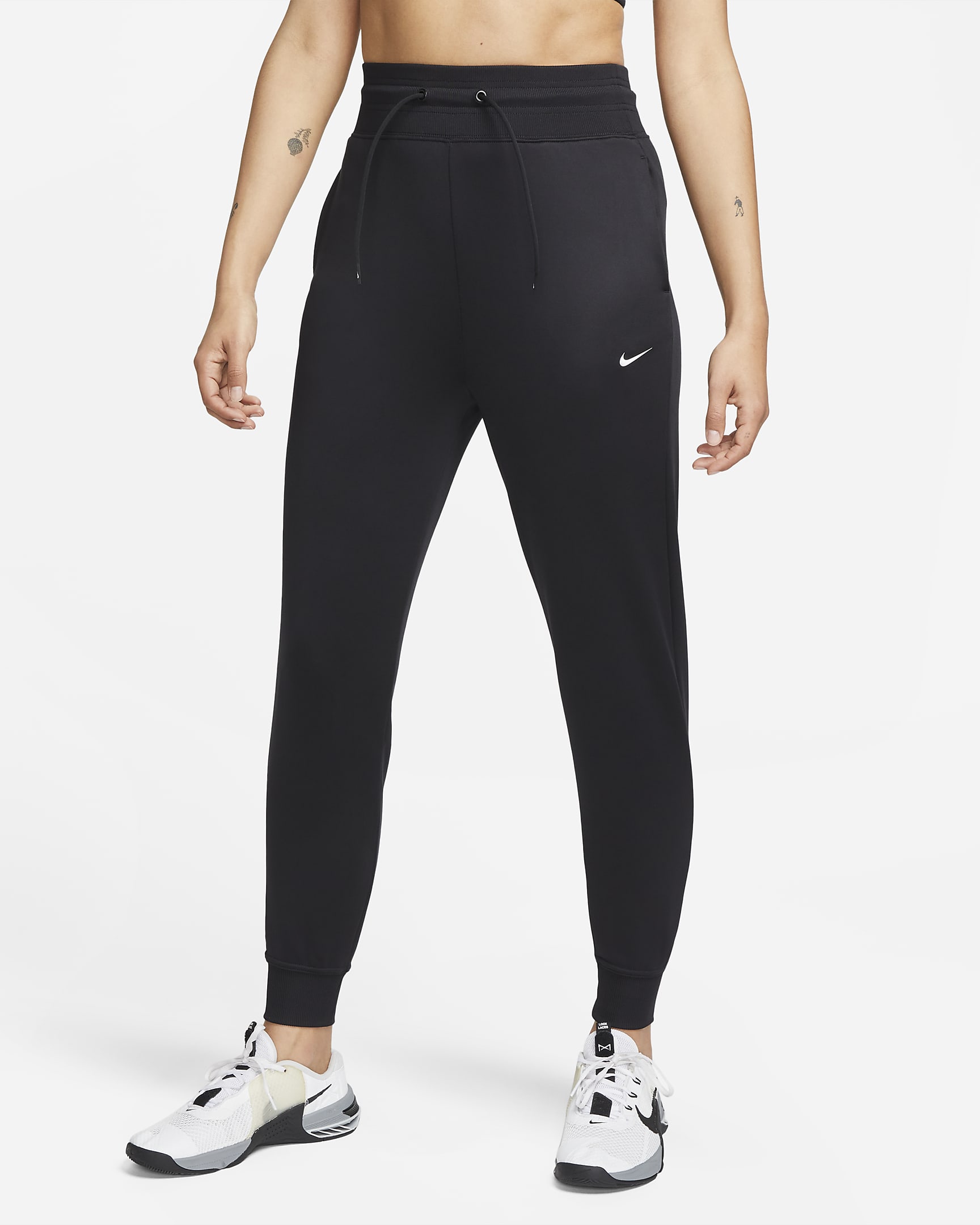 Брюки жіночі Nike Therma-Fit One High-Waisted 7/8 Joggers (FB5431-010)