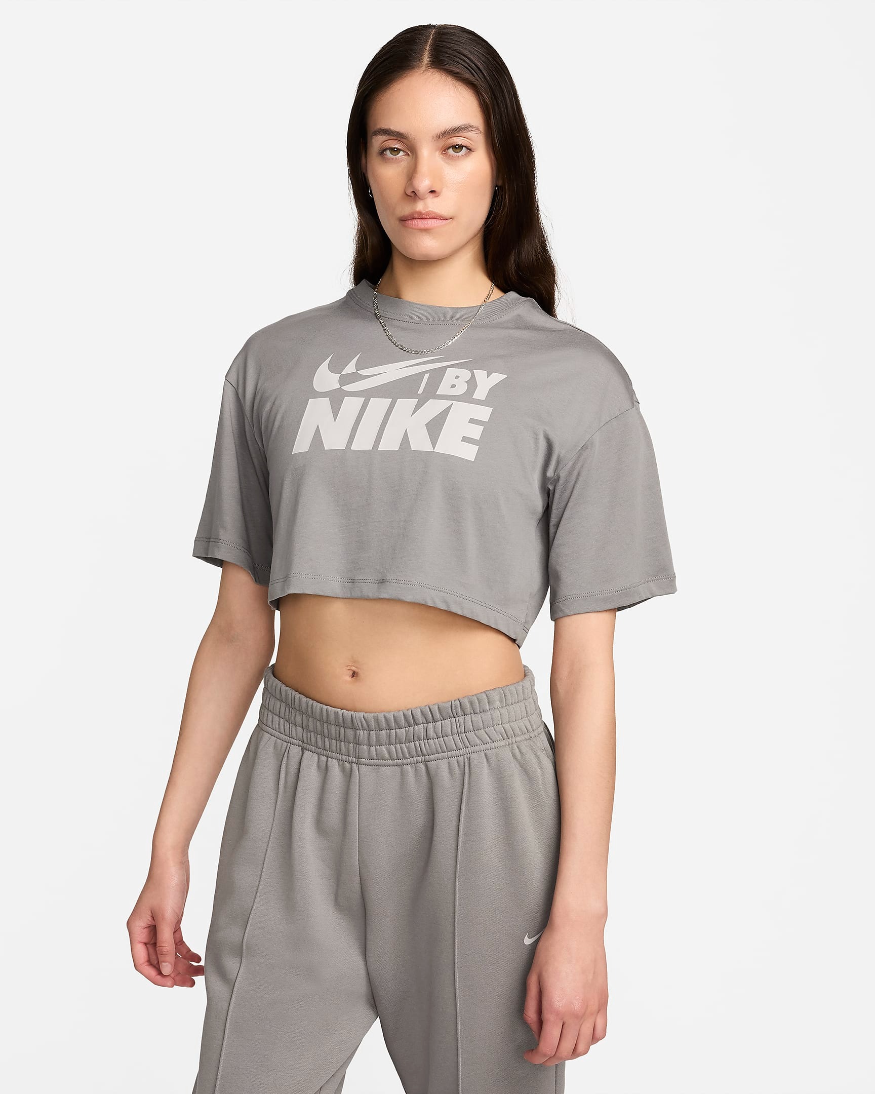 Футболка жіноча Nike Nsw Crop Tee Gls (FZ4635-029)