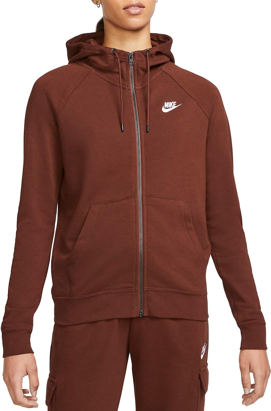 Кофта жіночі Nike Nsw Essntl Hoodie Fz Flc ( (BV4122-273)