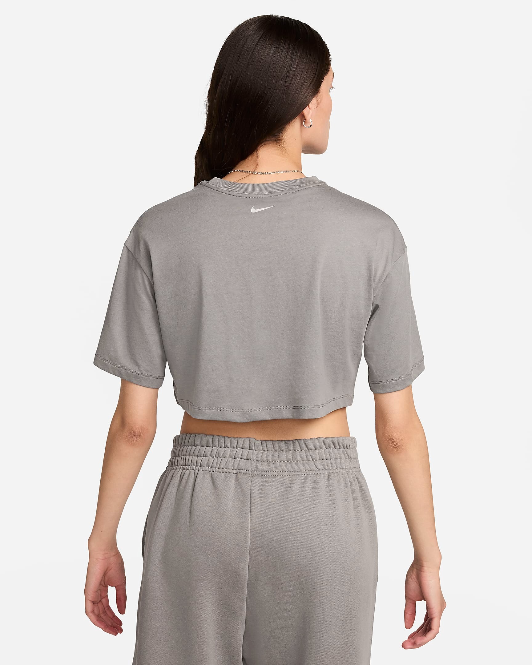 Футболка жіноча Nike Nsw Crop Tee Gls (FZ4635-029)