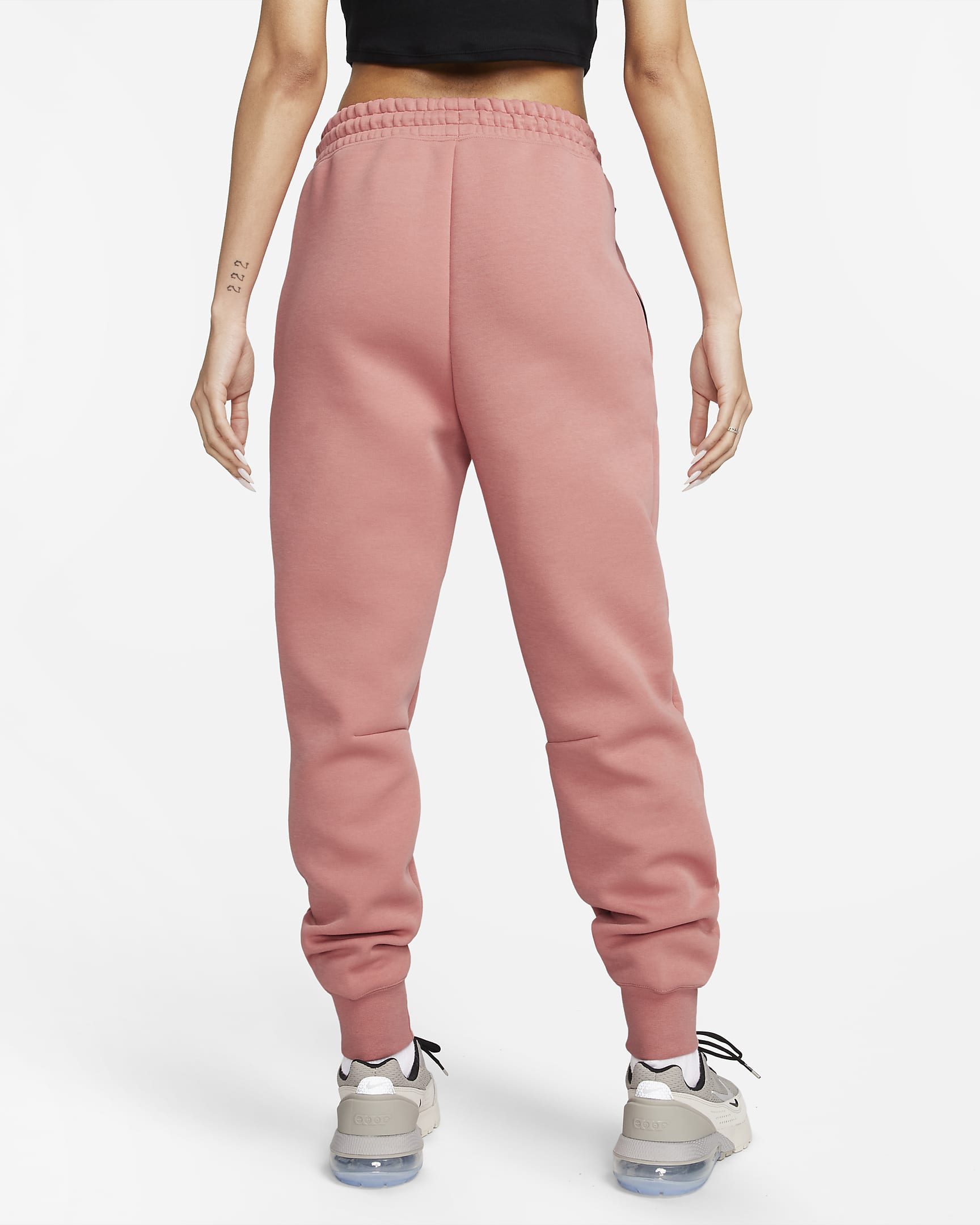 Брюки жіночі Nike Sportswear Tech Fleece Mid-Rise Joggers (FB8330-618)