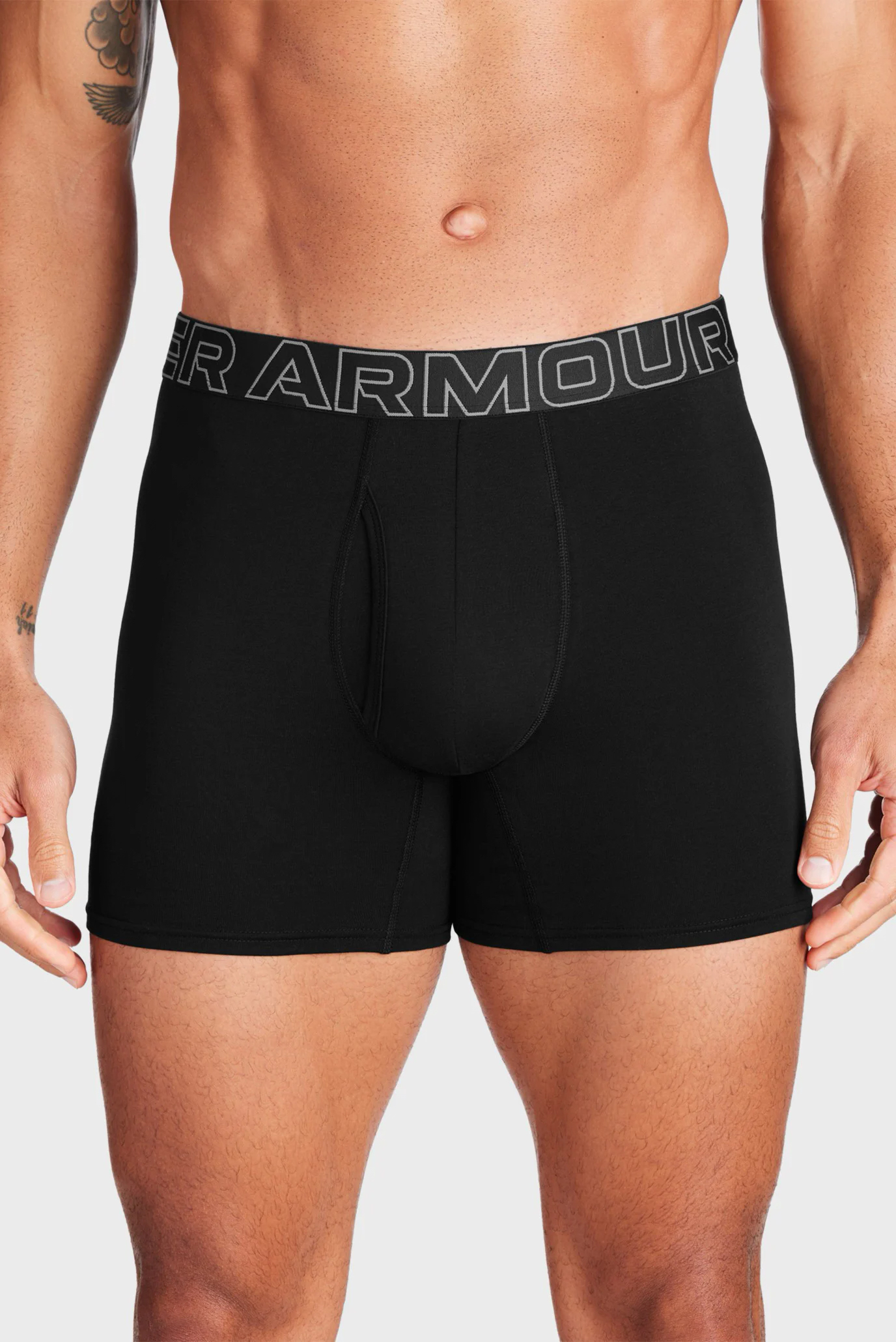 Труси-боксерки чоловічі Under Armour Ua M Perf Cotton 6In (1383889-001)
