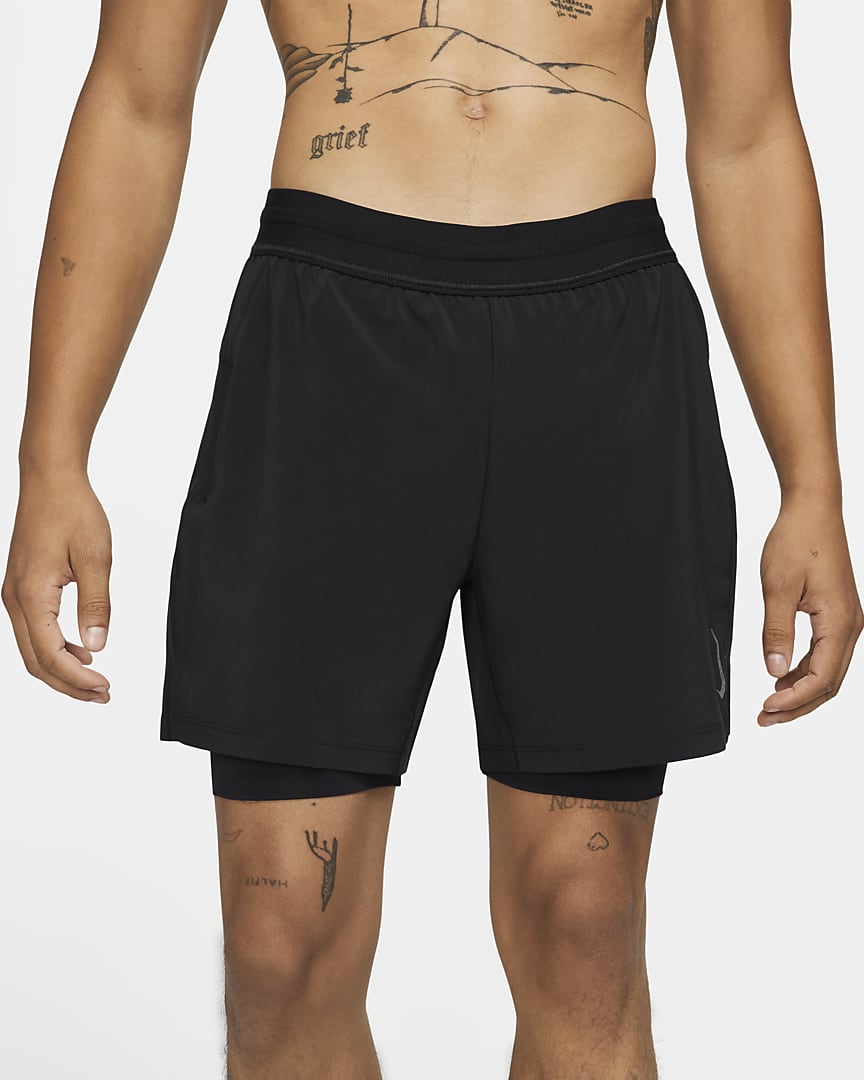 Шорти чоловічі Nike Yoga 2-In-1 Shorts (DC5320-010)