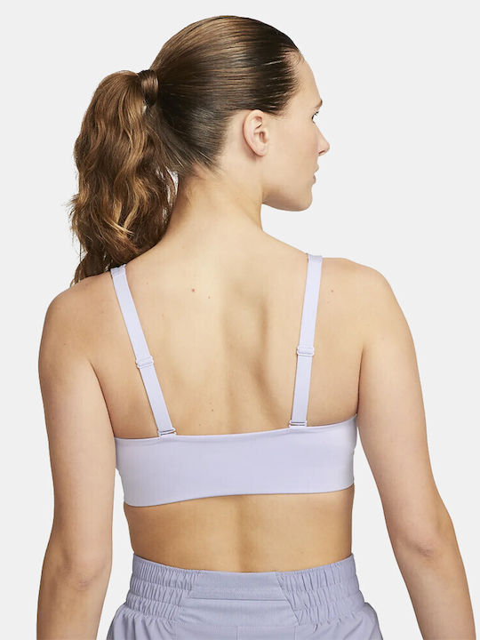 Спортивний топ жіночий Nike Indy Women's Sports Bra With Removable Padding Oxygen Purple (DV9837-536)