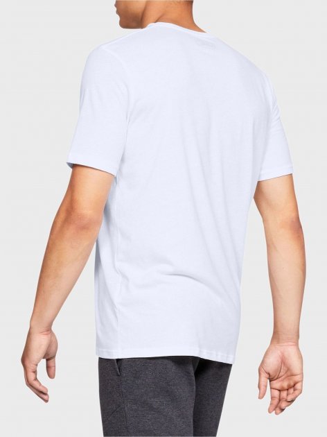 Футболка чоловіча Under Armour Sportstyle Logo Ss (1329590-100)