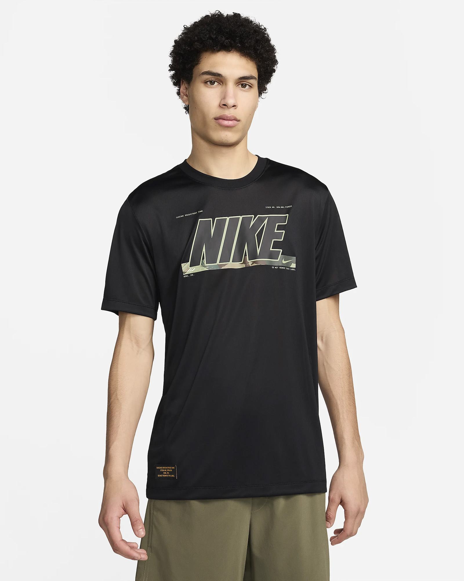 Футболка чоловіча Nike Dri-Fit Tee Rlgd Camo (FV8370-010)