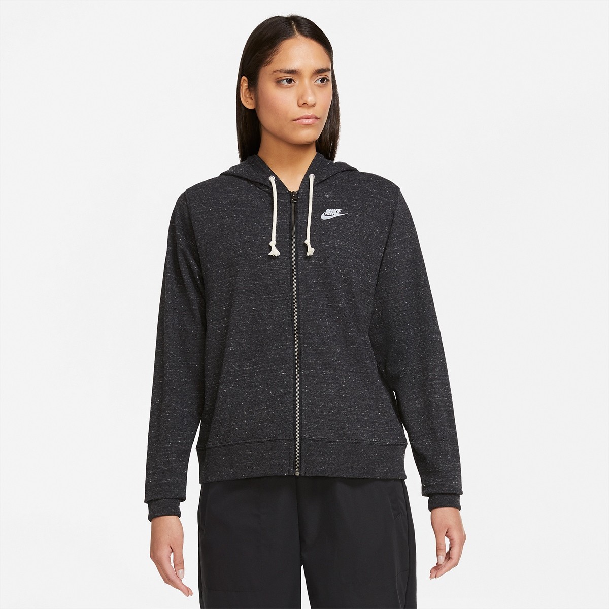 Кофта жіночі Nike Nsw Gym Vntg Easy Fz Hoodie (DM6386-010)
