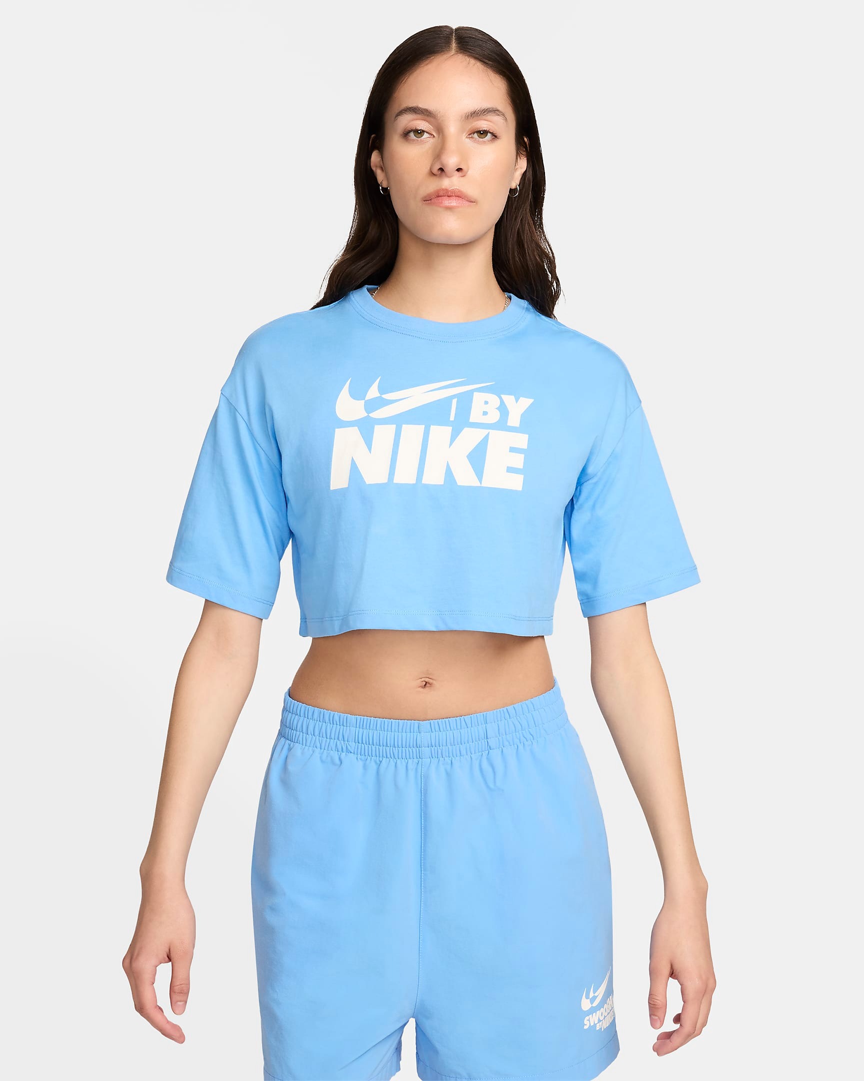 Футболка жіноча Nike W Nsw Crop Tee Gls (FZ4635-412)