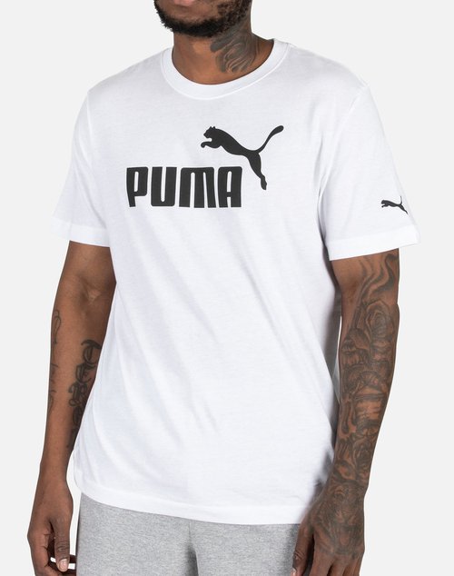 Футболка чоловіча Puma Essentials Logo Tee White (586449-02)