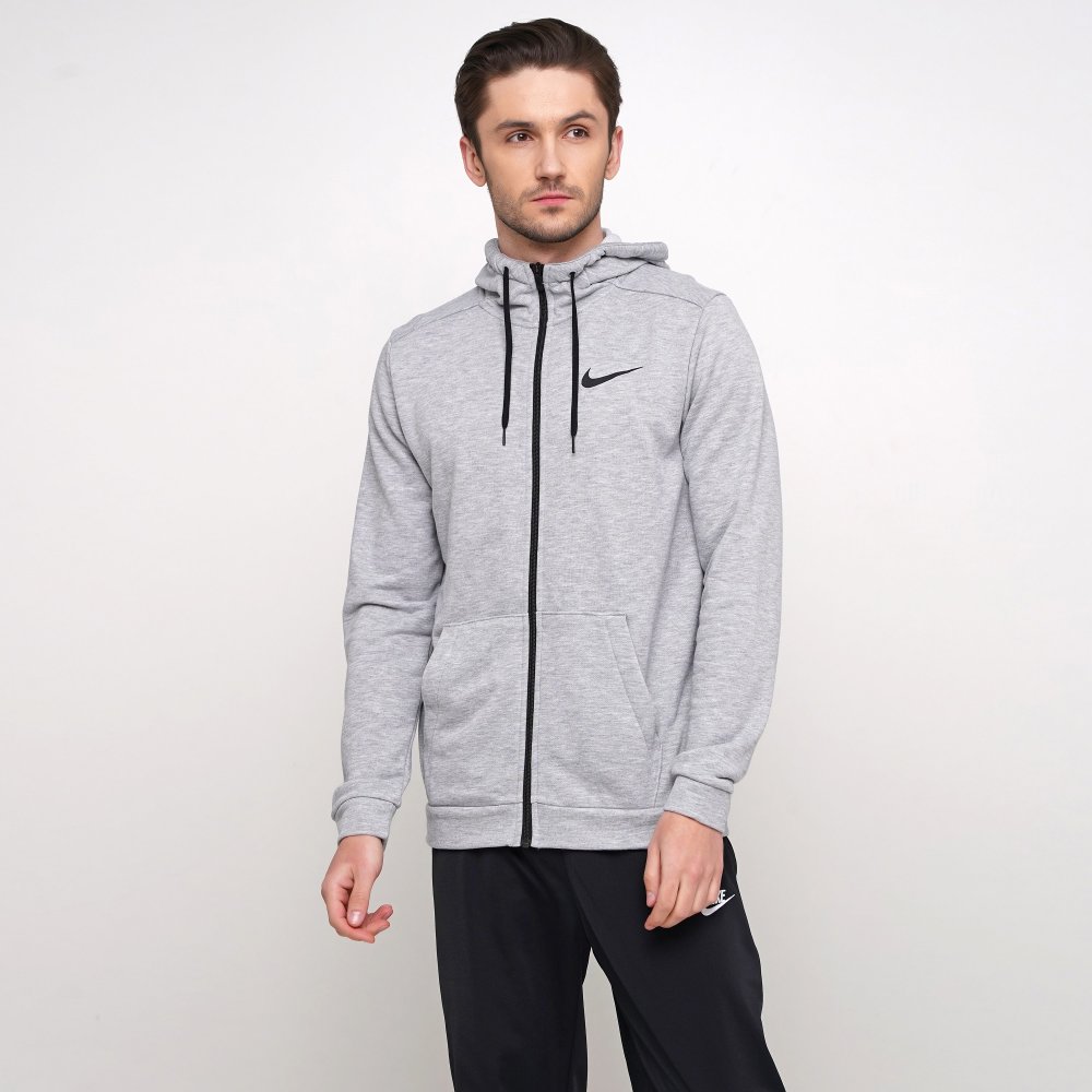 Бомбер чоловічий Nike M Dry Hoodie Fz Fleece (CJ4317-063)