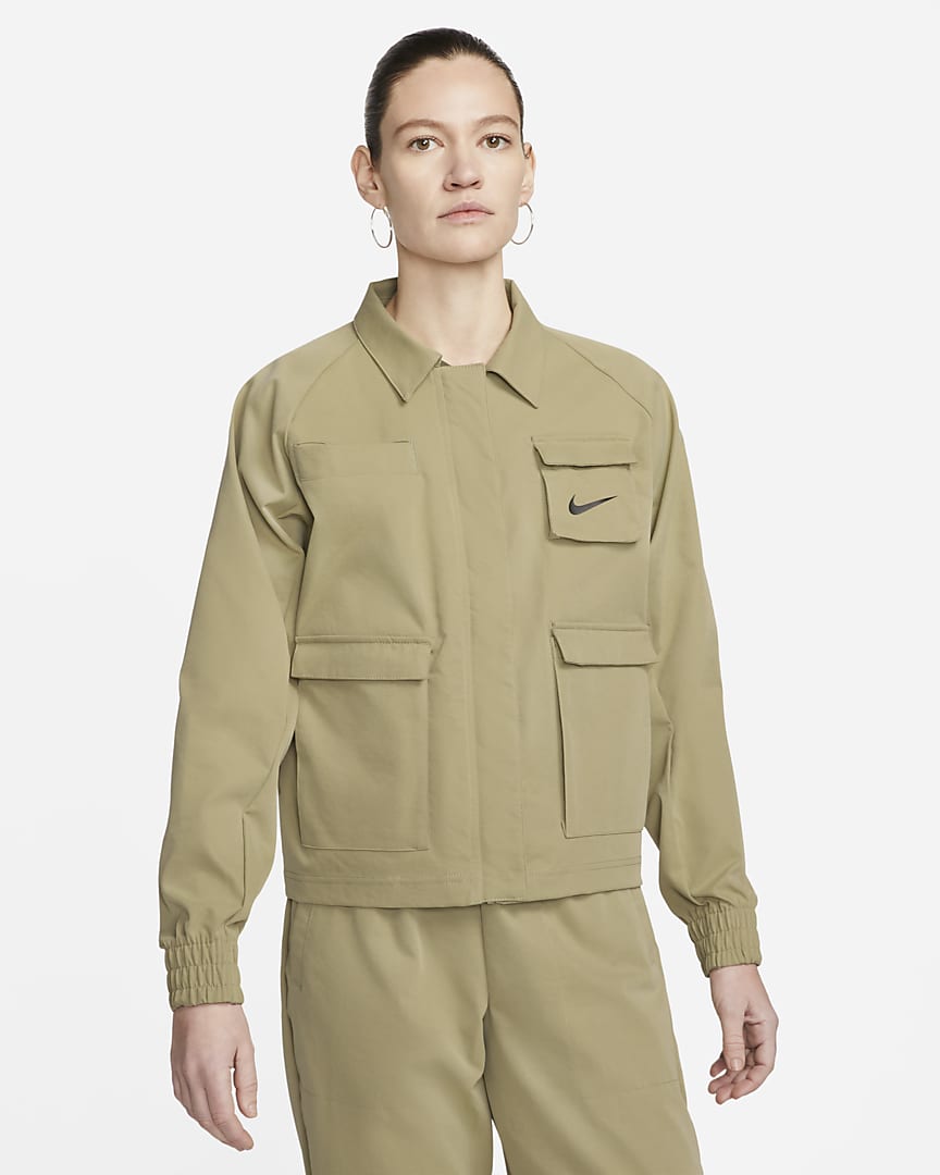 Куртка жіноча Nike Sportswear Swoosh Jacket (FD1130-276)