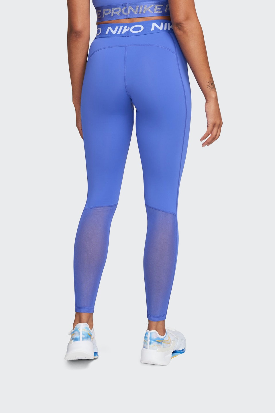 Лосіни жіночі Nike Mid-Rise Mesh-Pane Pro (CZ9779-413)