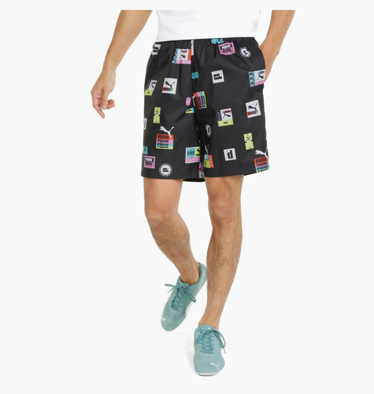 Шорти чоловічі Puma Brand Love Printed Multi (533669-01)