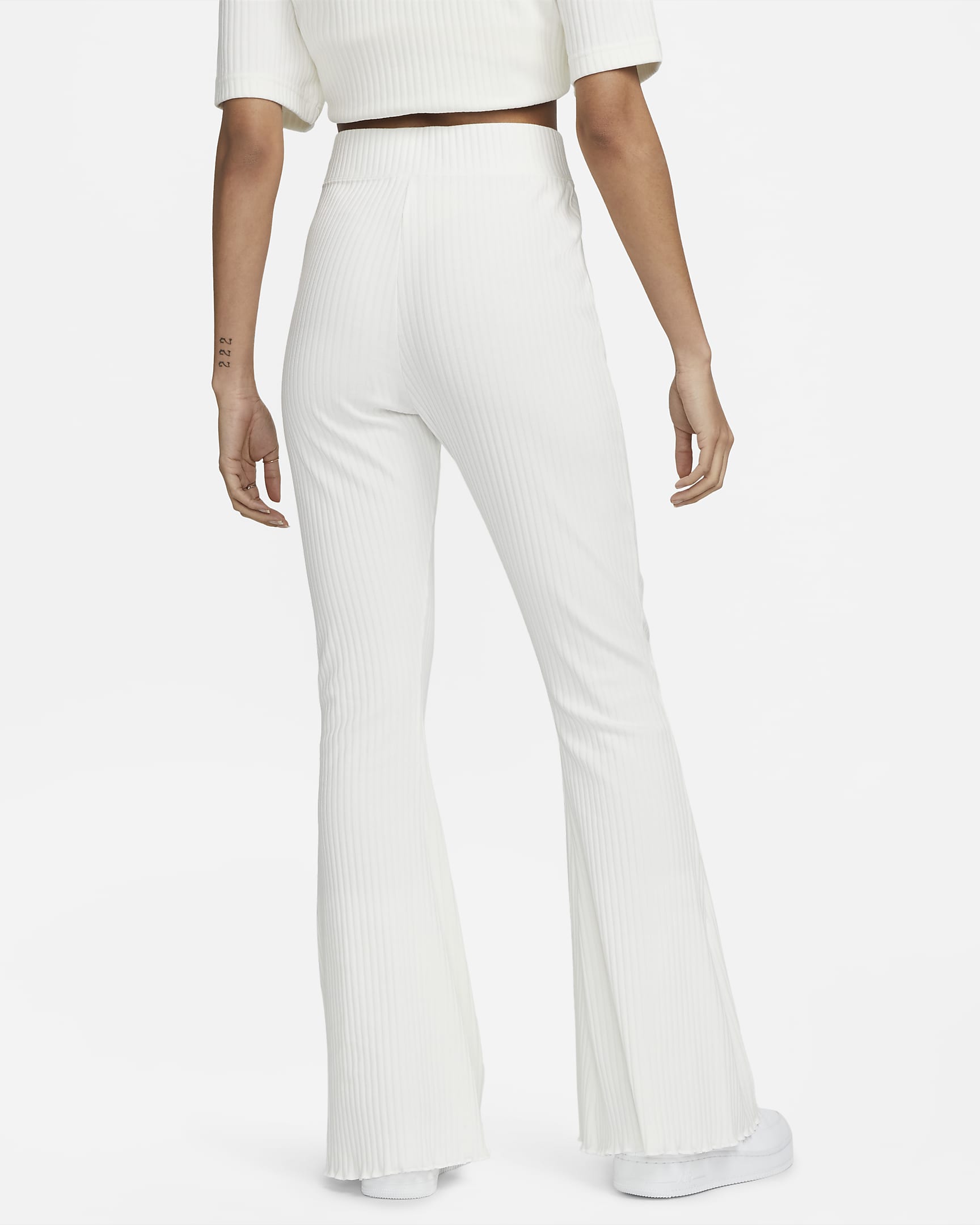 Брюки жіночі Nike Sportswear High-Waisted Ribbed Jersey Pants (DV7868-133)