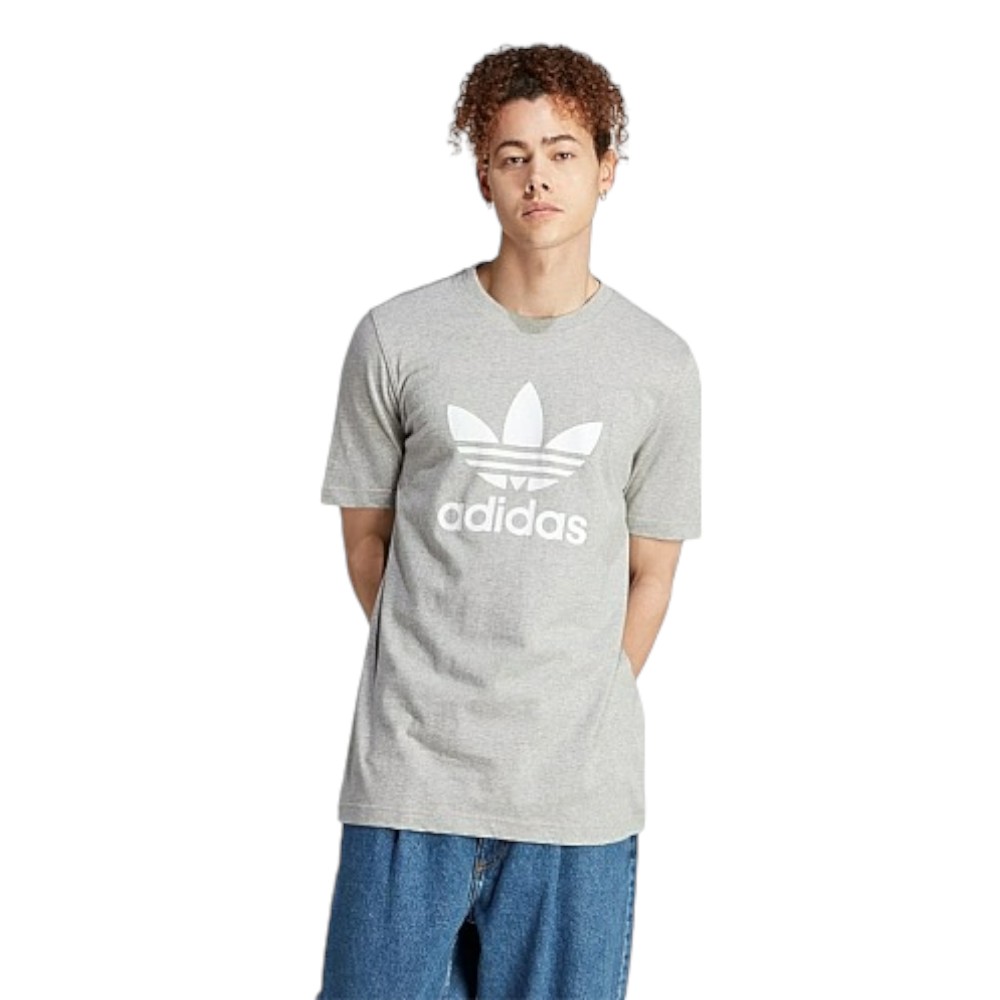 Футболка чоловіча Adidas Adicolor Classics Trefoil Tee Grey (IM4504)