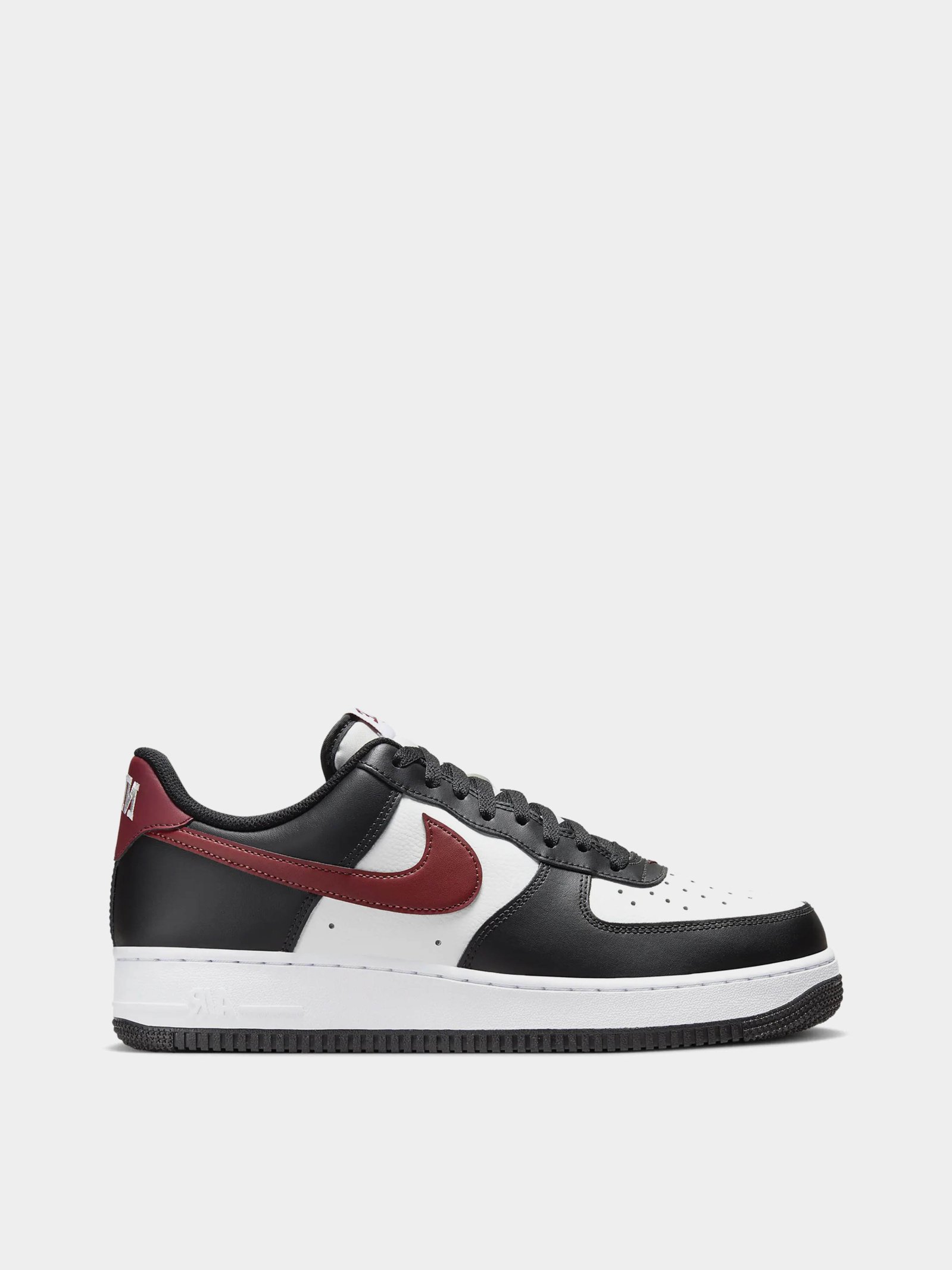 Кросівки чоловічі Nike Air Force 1 Low Black Red (FZ4615-001)