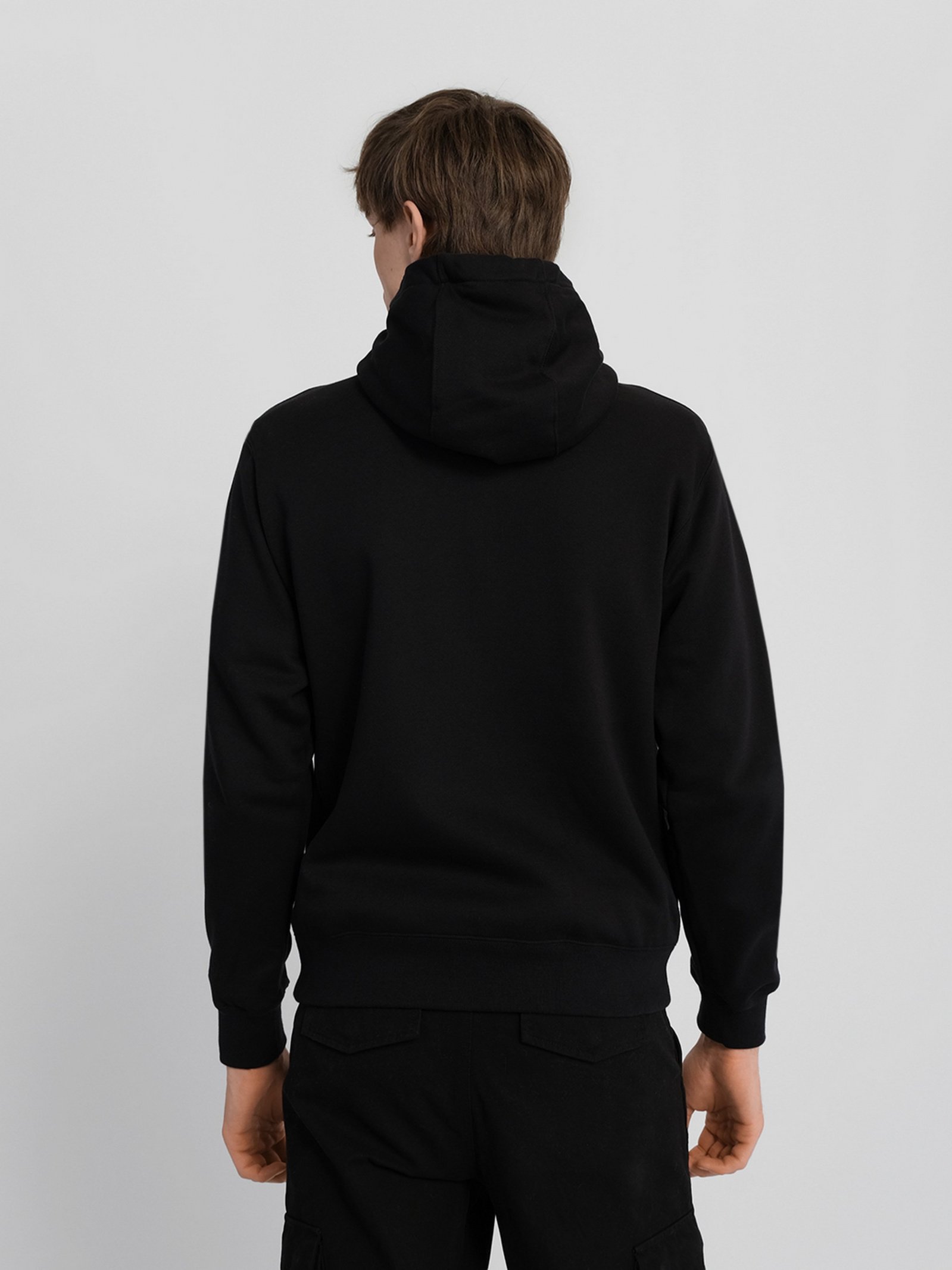 Бомбер чоловічий Nike M Nsw Club Hoodie Fz Bb (BV2645-010)