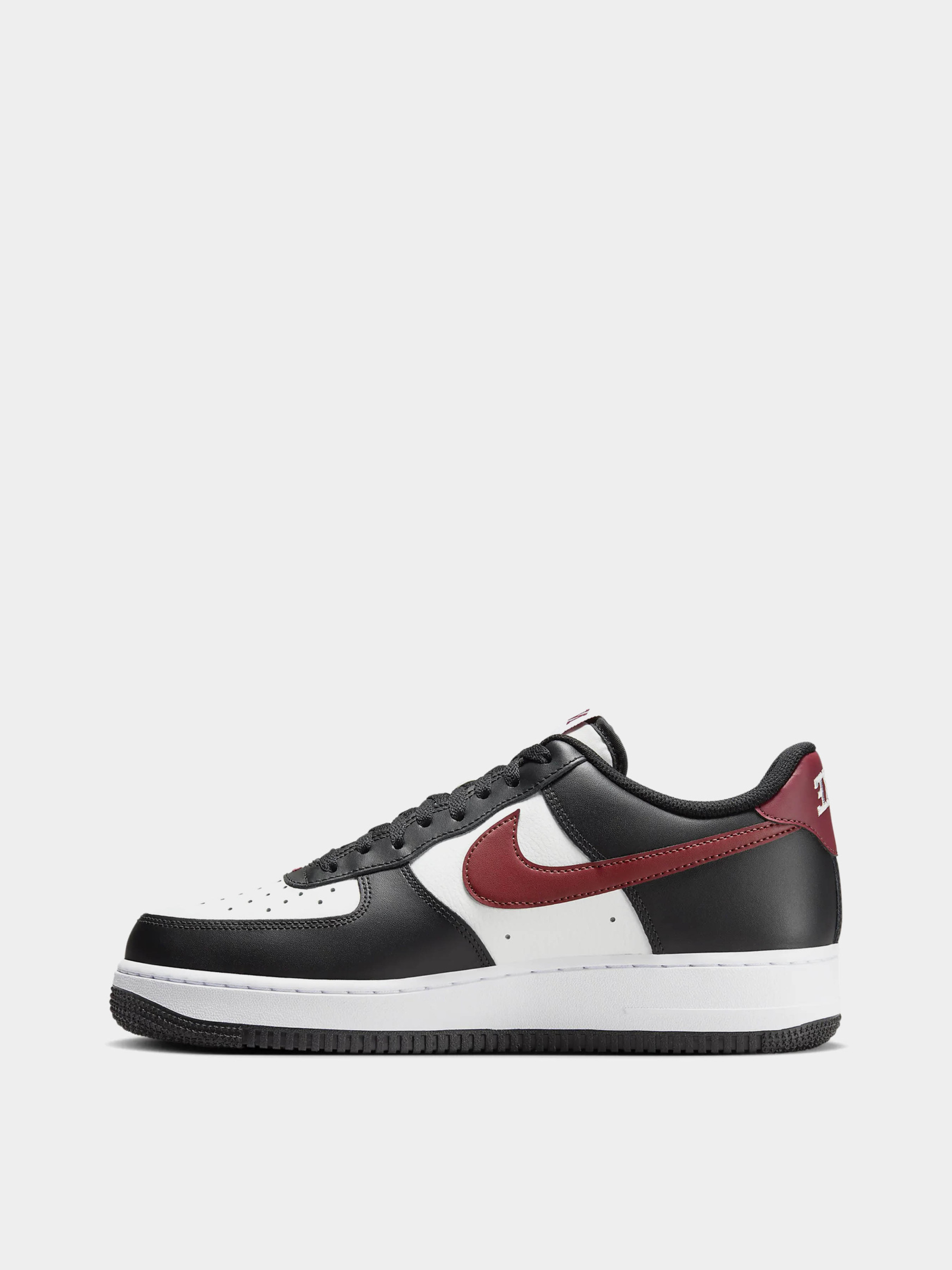 Кросівки чоловічі Nike Air Force 1 Low Black Red (FZ4615-001)