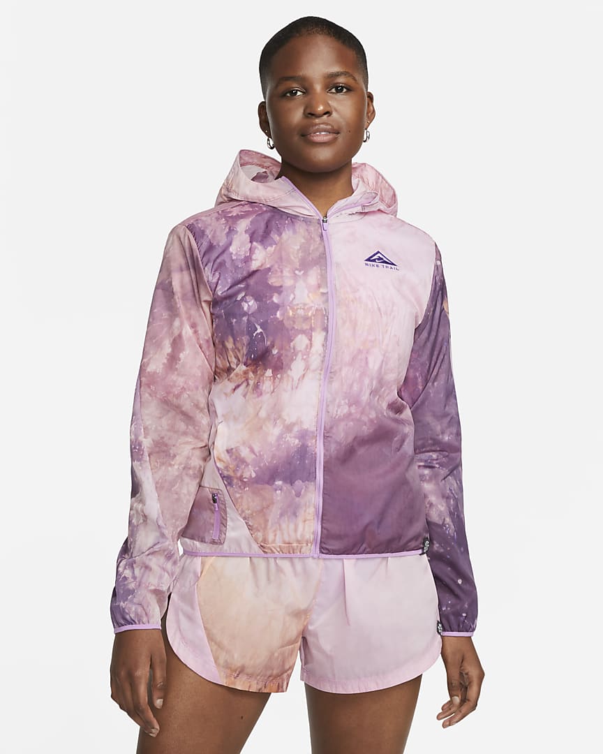 Вітровка жіноча Nike Repel Trail Running Jacket (DX1041-756)