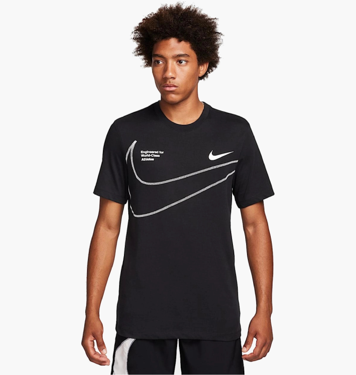 Футболка чоловіча Nike Dri-Fit Tee Q5 Black (FN0843-010)