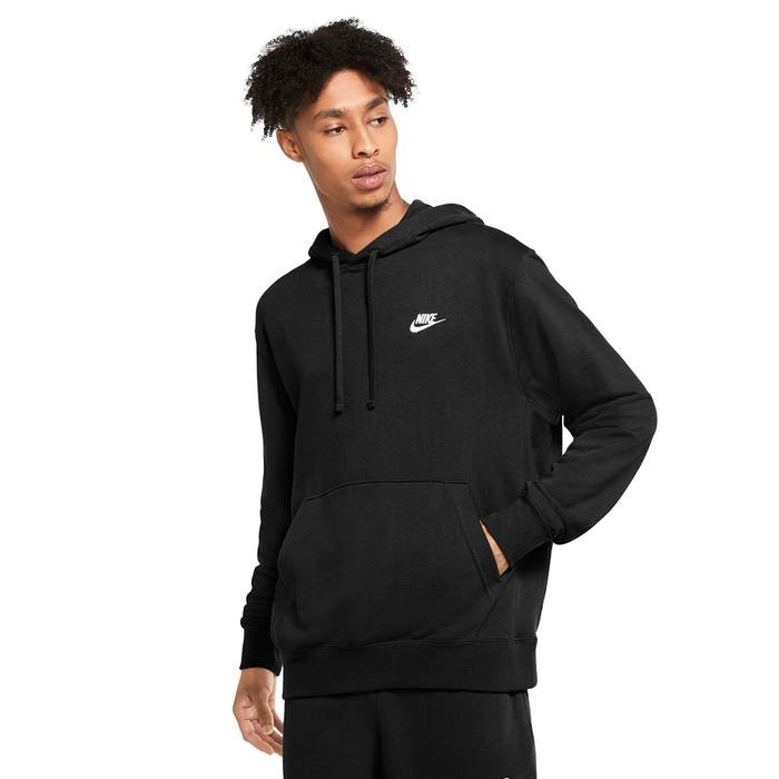 Бомбер чоловічий Nike M Nsw Club Hoodie Po Ft (CZ7857-010)