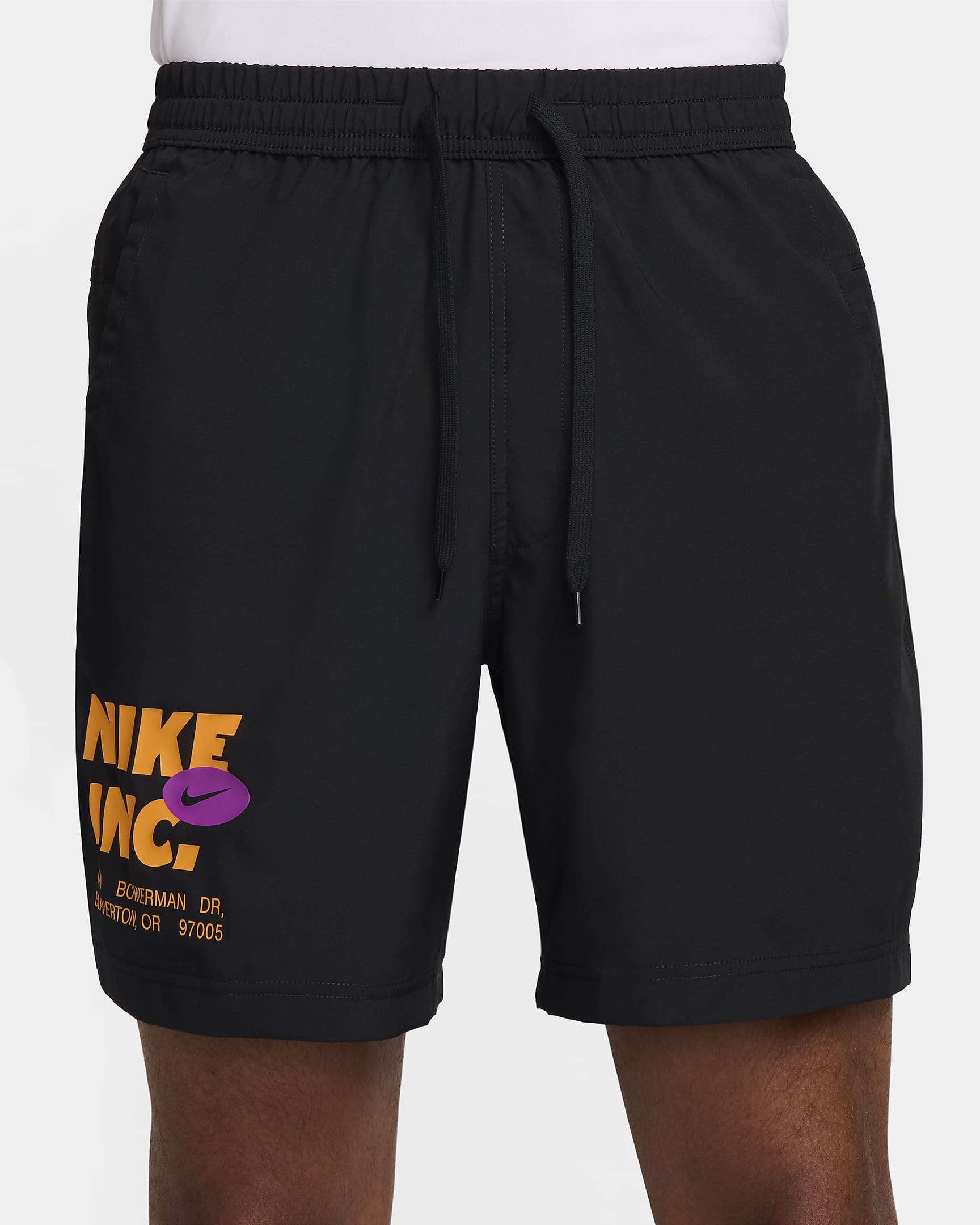 Шорти чоловічі Nike Form Dri-Fit 18Cm (Approx.) Unlined Fitness (FN3992-010)
