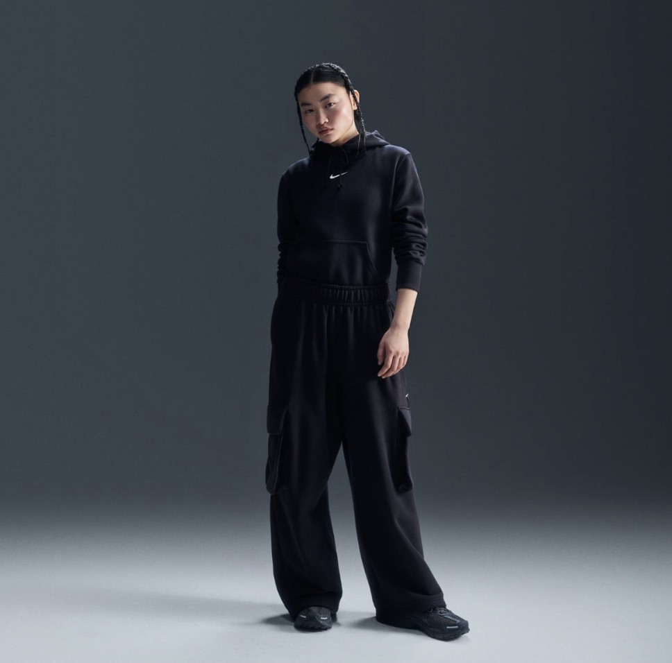 Кофта жіночі Nike W Nsw Phnx Flc Std Po (HF6839-010)