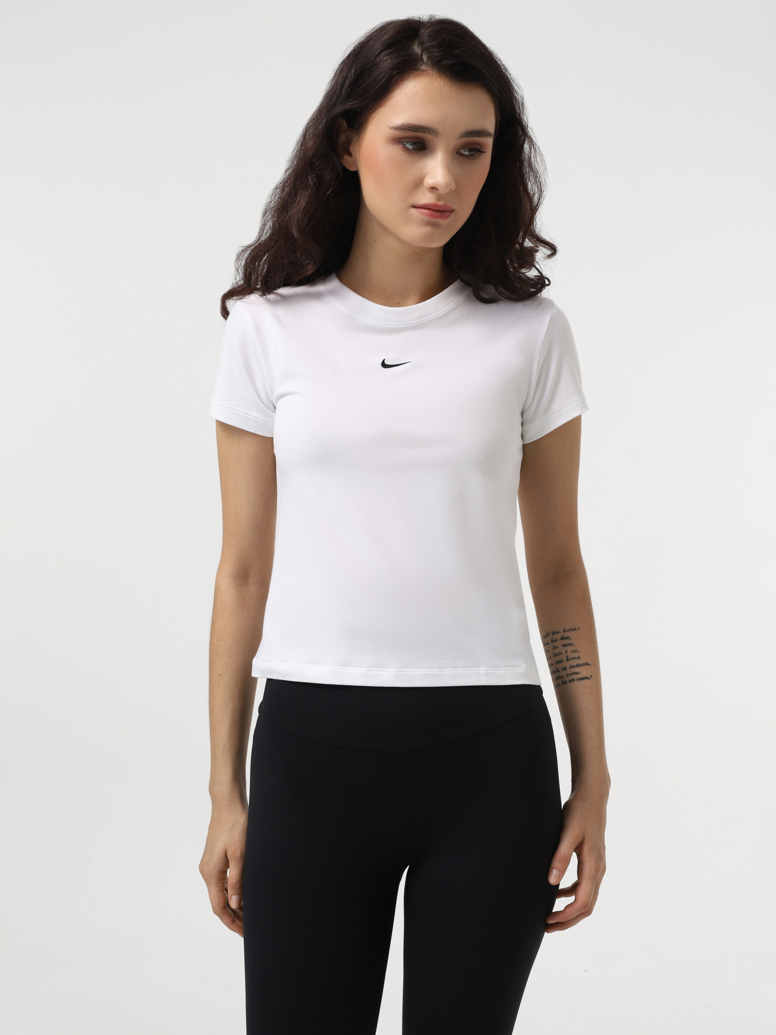Футболка жіноча Nike W Nsw Nk Chll Knt Md Crp (FV5508-100)