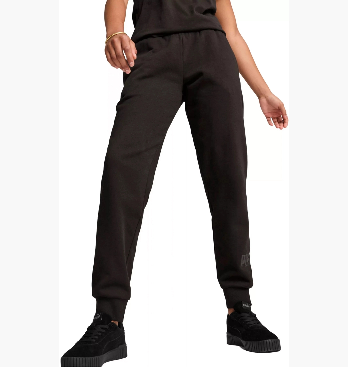 Брюки жіночі Puma Ess+ Animal Pants Black (681496-01)