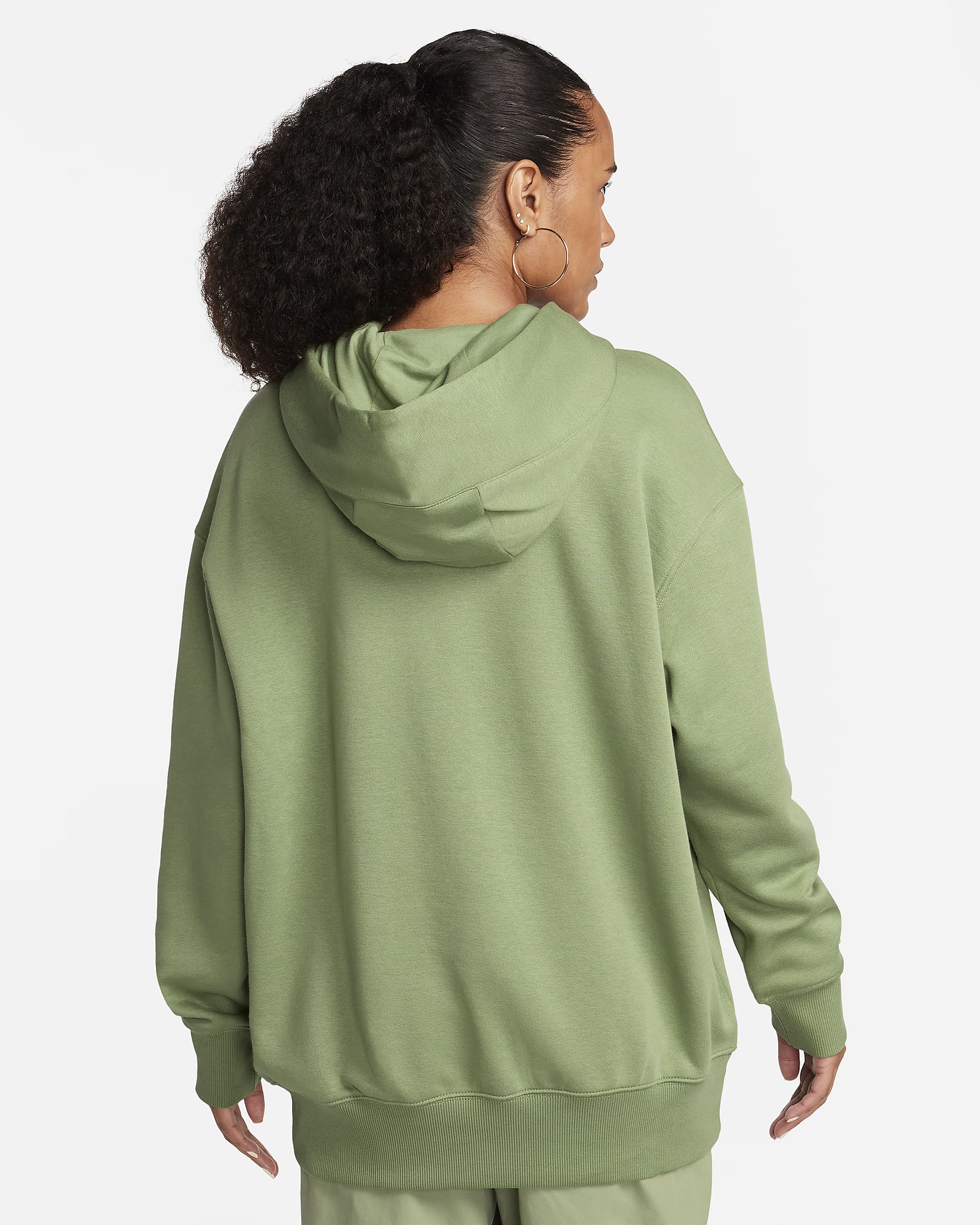 Кофта жіночі Nike W Nsw Flc Os Po (FN7698-386)