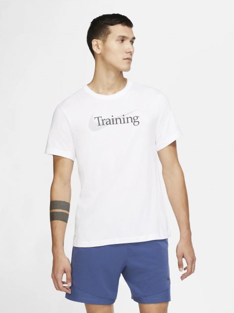 Футболка чоловіча Nike Dfc Tee Sw Training (CZ7989-100)