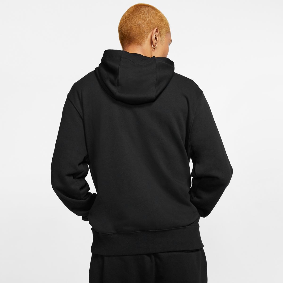 Бомбер чоловічий Nike M Nsw Club Hoodie Fz Ft (BV2648-010)