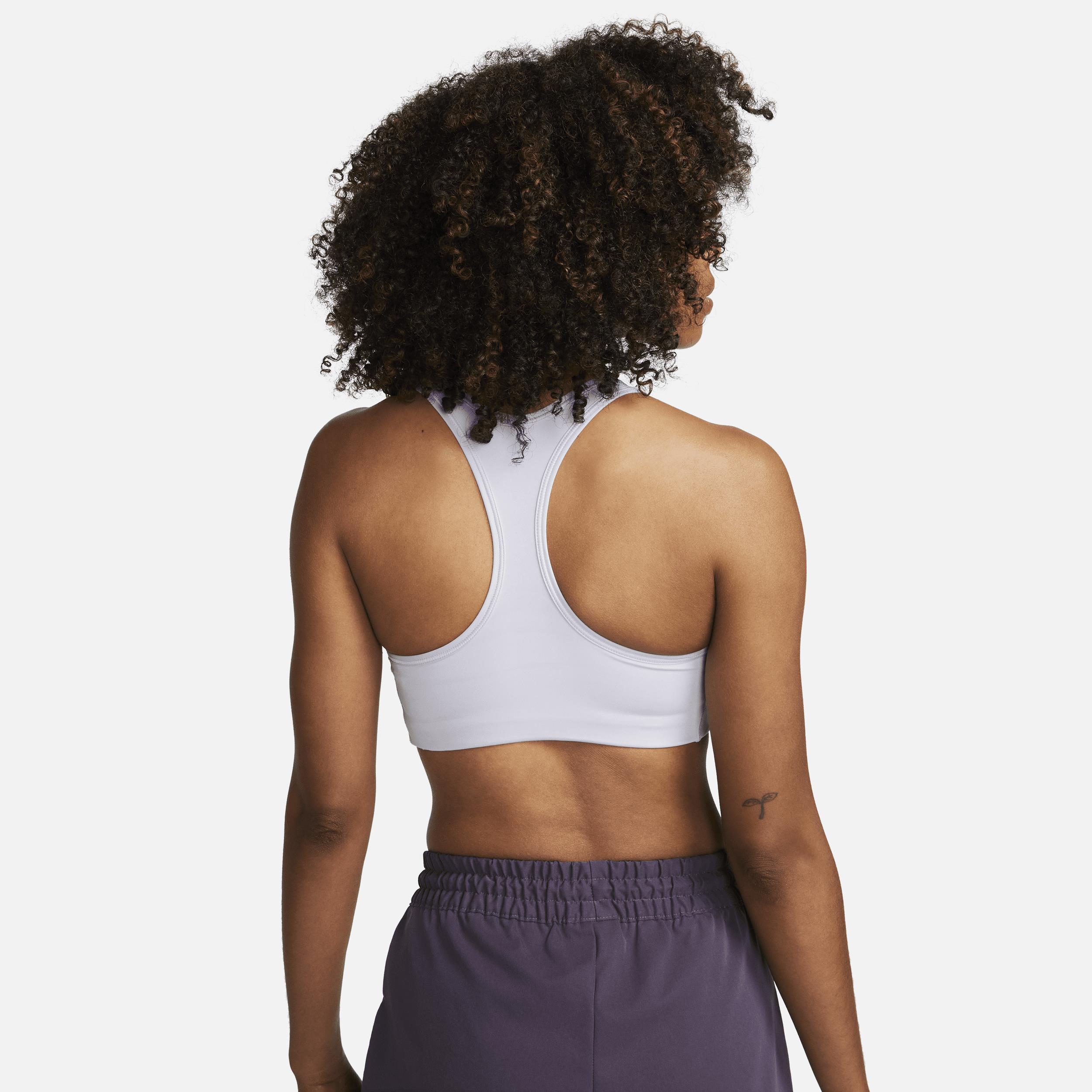Спортивний топ жіночий Nike Swooshwomen's Medium-Support 1-Piece Pad Sports Bra (BV3636-536)