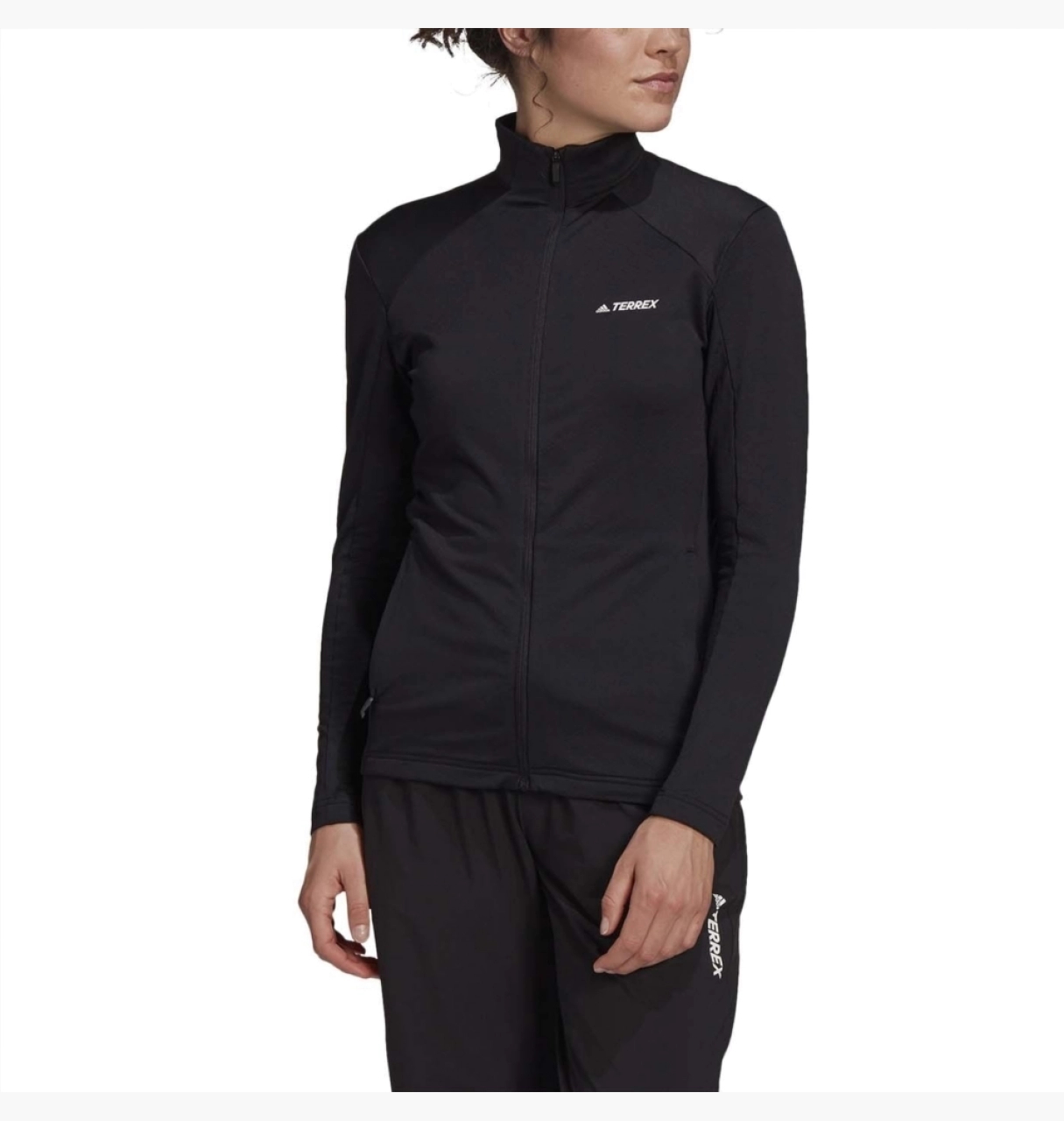 Кофта жіночі Adidas W Mt Full Z Fle Black (GI7189)