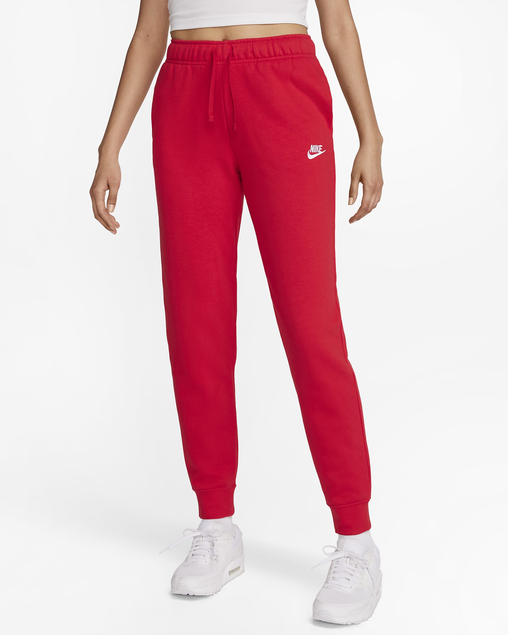 Лосіни жіночі Nike Sportswear Club Fleece Mid-Rise Joggers (DQ5191-657)