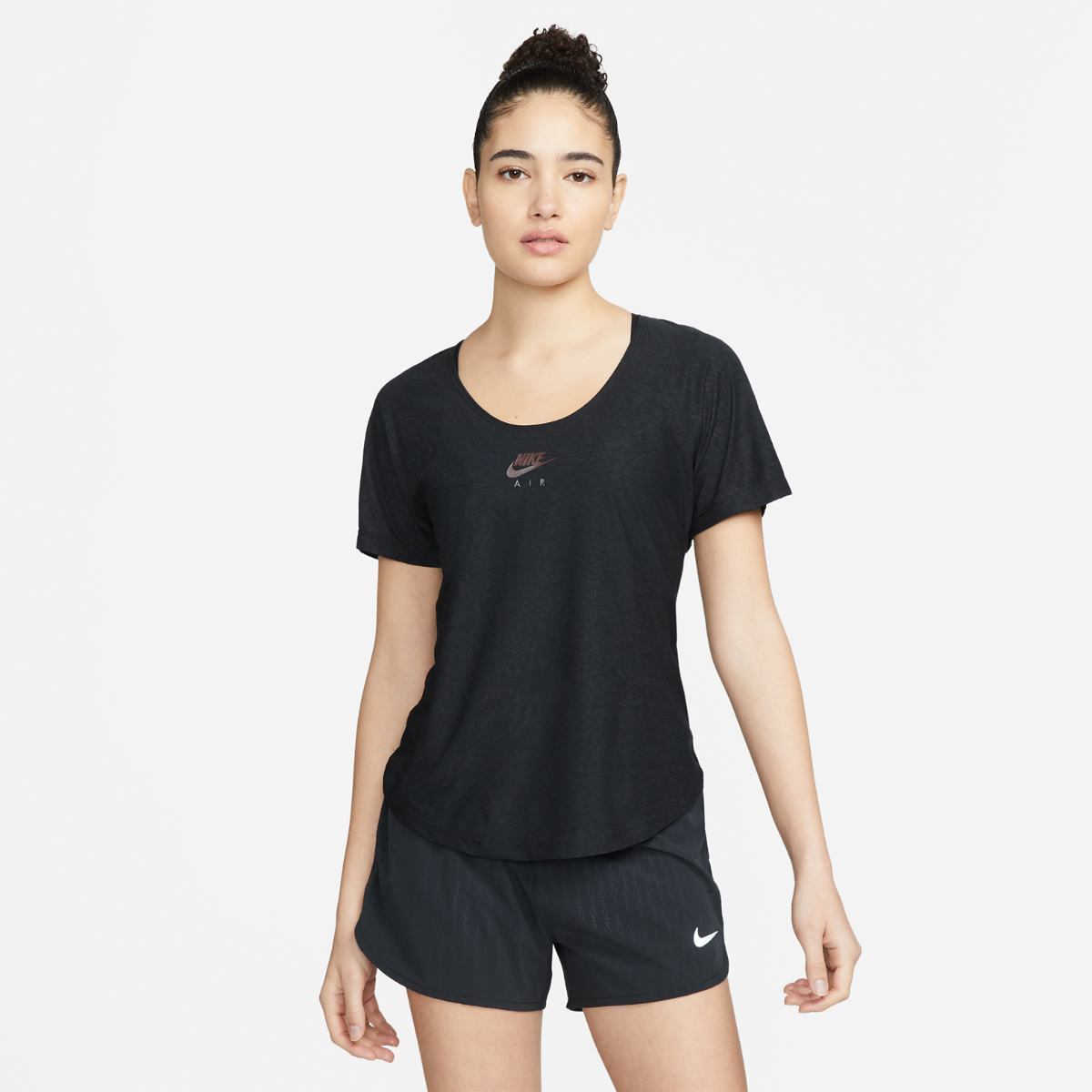 Футболка жіноча Nike Nk Air Df Ss Top (DM7543-010)