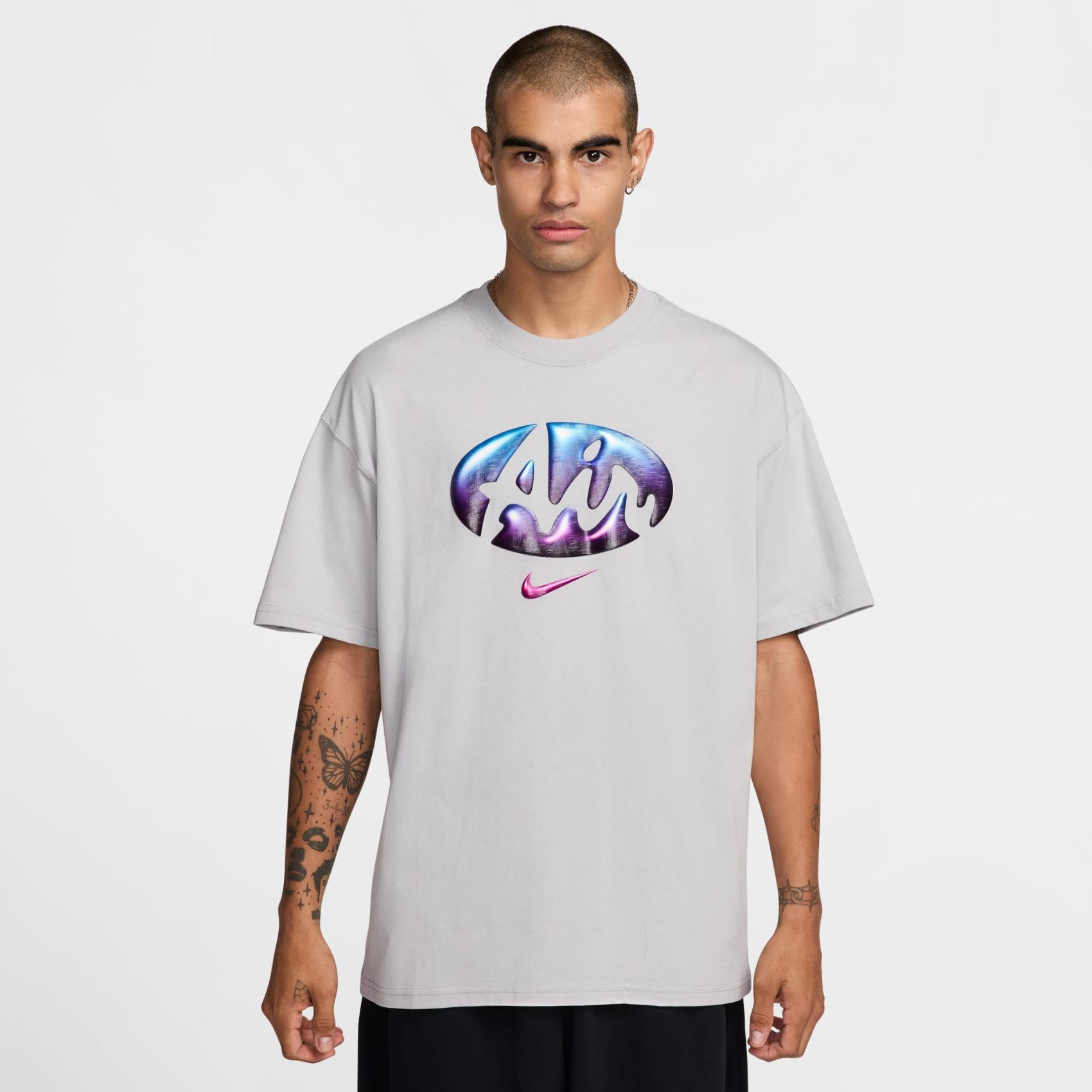 Футболка чоловіча Nike Max90 Grey (HJ0586-007)