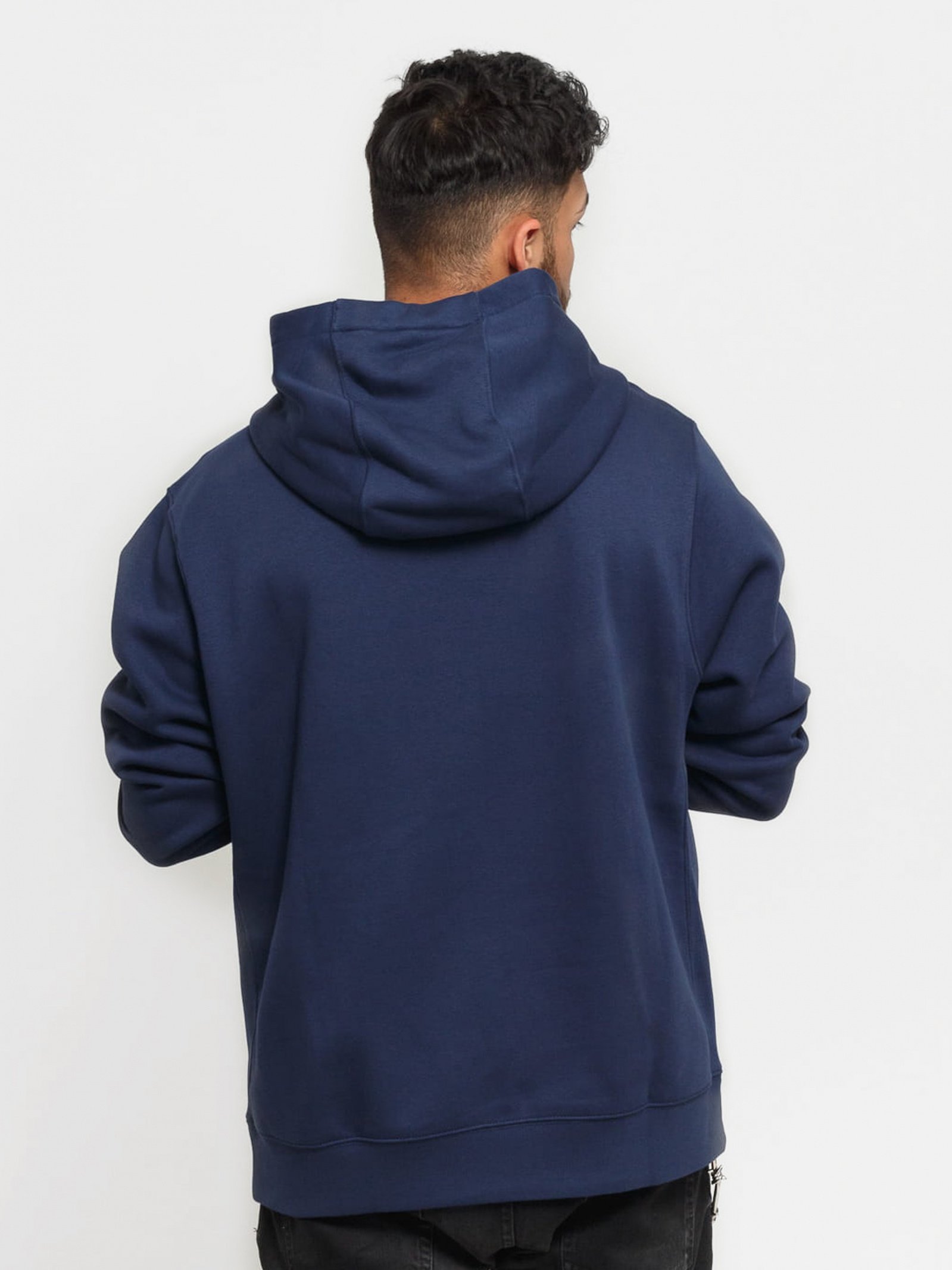 Бомбер чоловічий Nike M Nsw Club Hoodie Po Bb (BV2654-410)