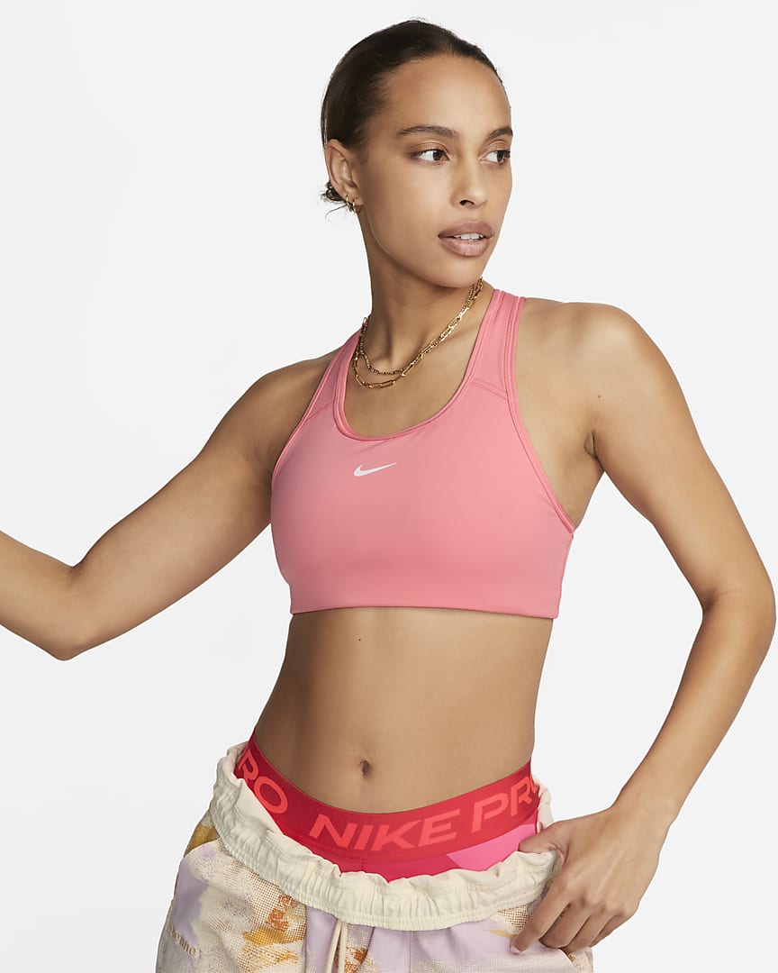 Спортивний топ жіночий Nike Medium-Support 1-Piece Pad Sports Bra (BV3636-612)