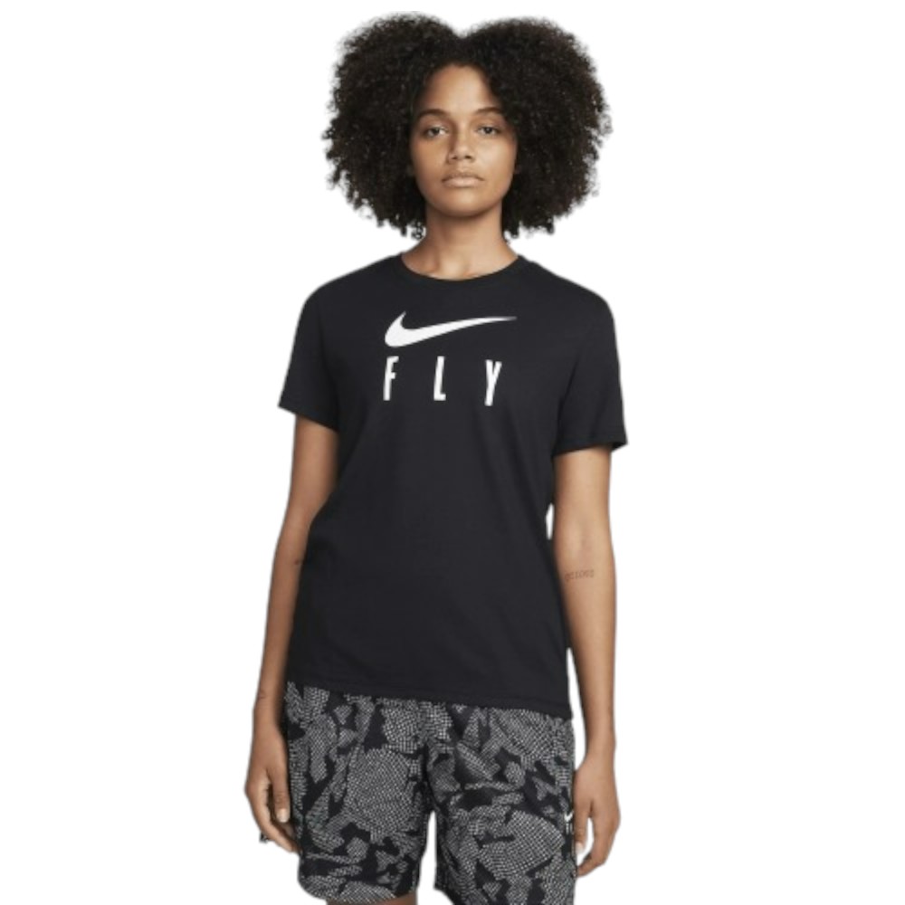Футболка жіноча Nike W Nk Df Swoosh Fly Grx Tee (FQ6606-010)