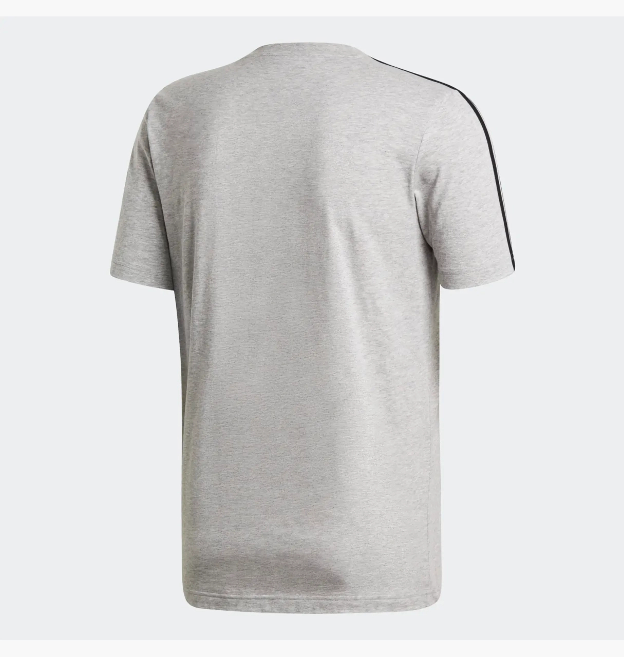 Футболка чоловіча Adidas Essentials 3-Stripes Grey (DU0442)