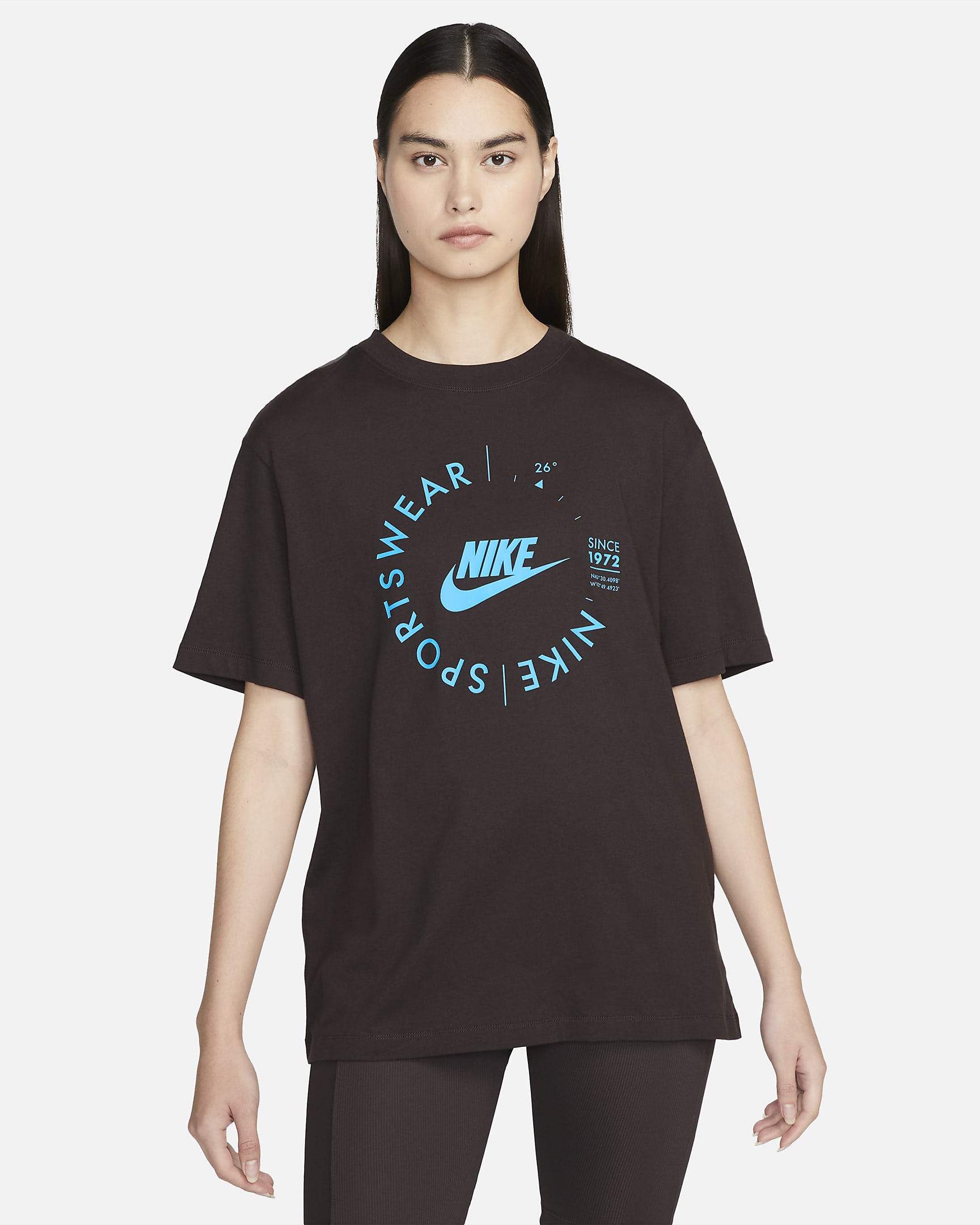 Футболка жіноча Nike Sportswear Women's Sports Utility T-Shirt (FD4235-220)