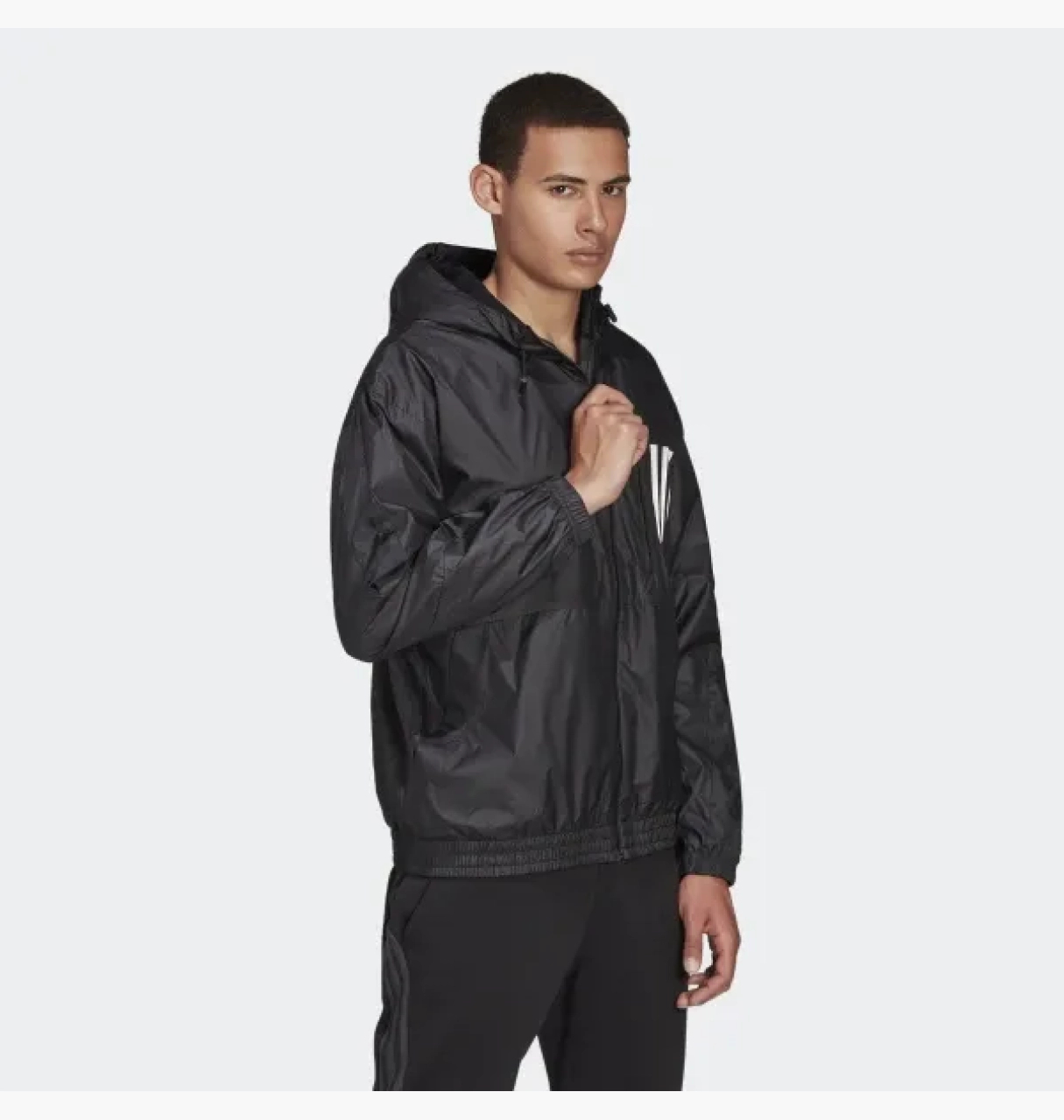 Куртка чоловіча Adidas Sportswear W.N.D. Primeblue Black (H42037)